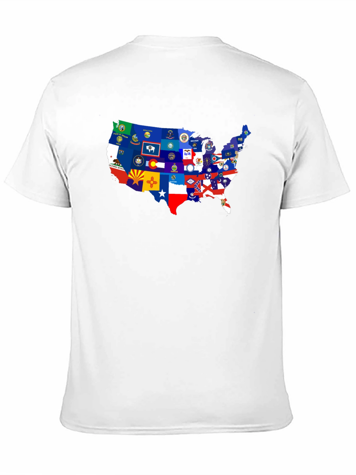 USA States Flag T-Shirt