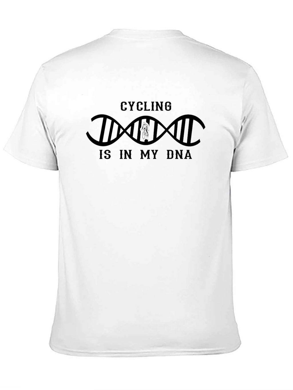 Cycling DNA Graphic Tee - Black