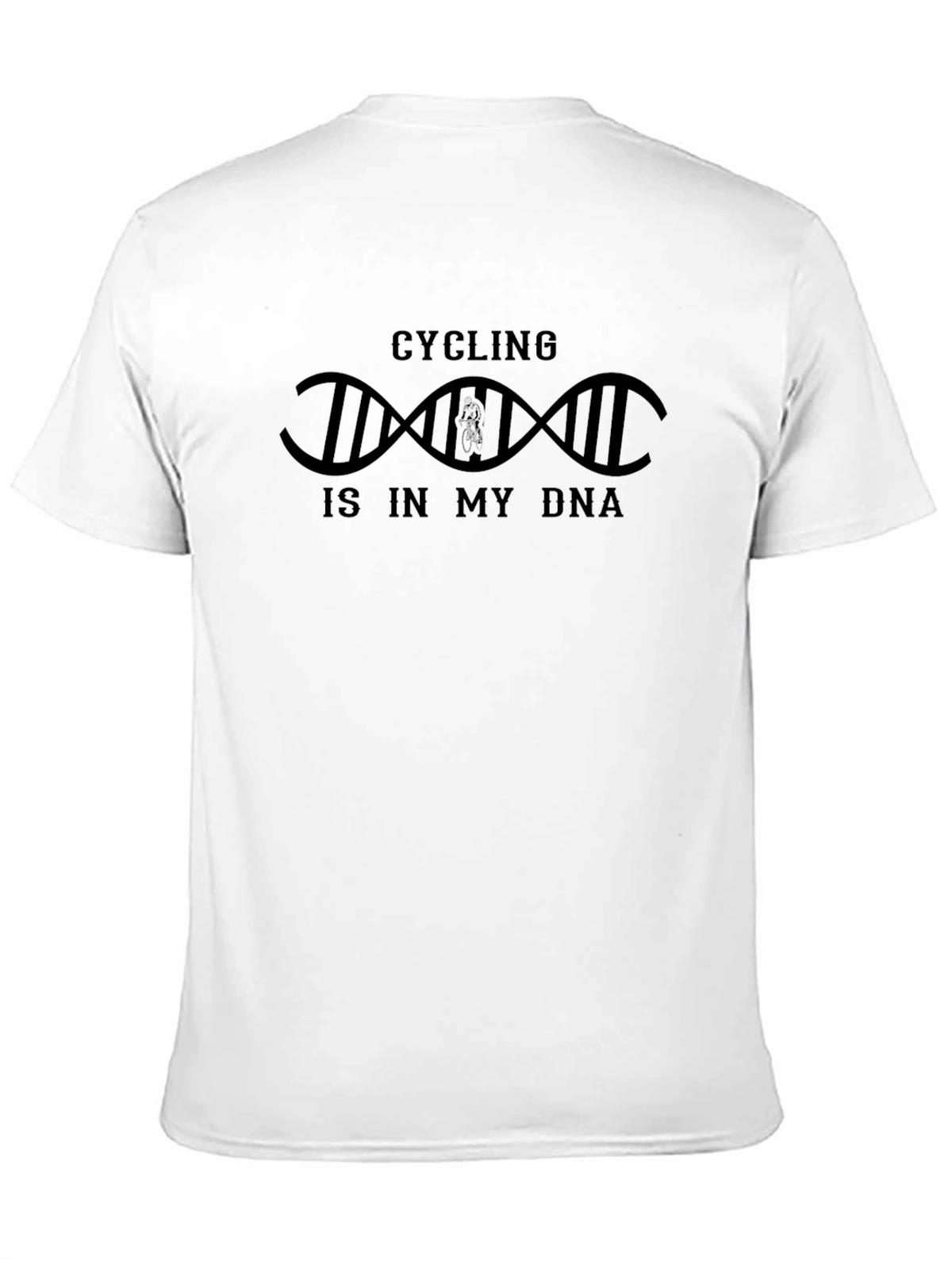 Cycling DNA Graphic Tee - Black