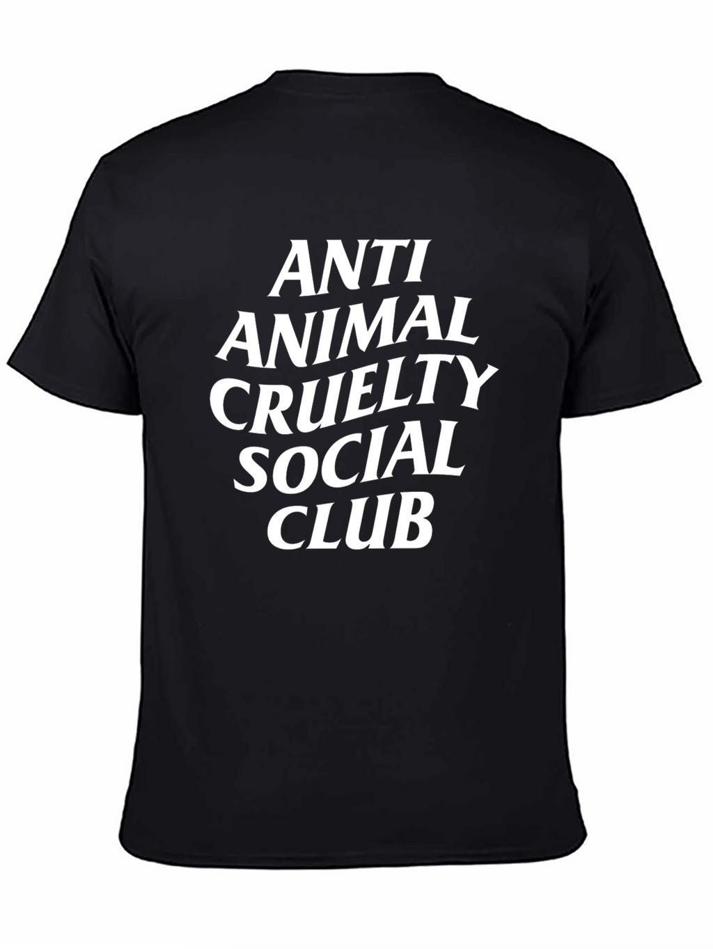 Anti Animal Cruelty Social Club Black T-Shirt