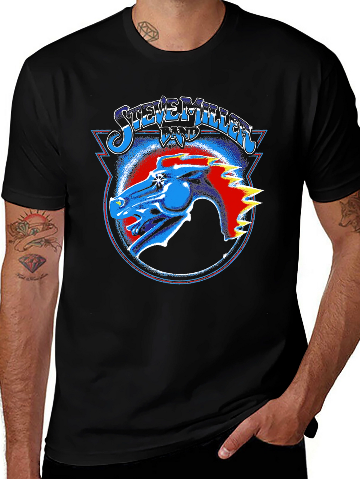 Steve Miller Band T-Shirt - Classic Rock Tee