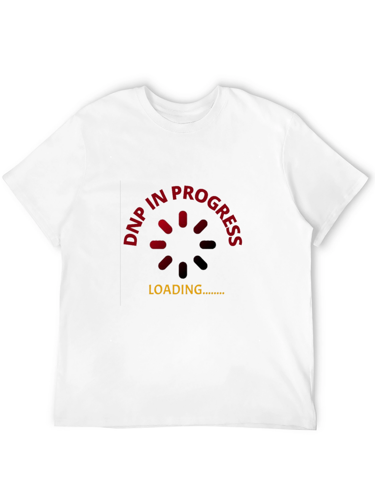DNP In Progress Black T-Shirt - Gamer Humor
