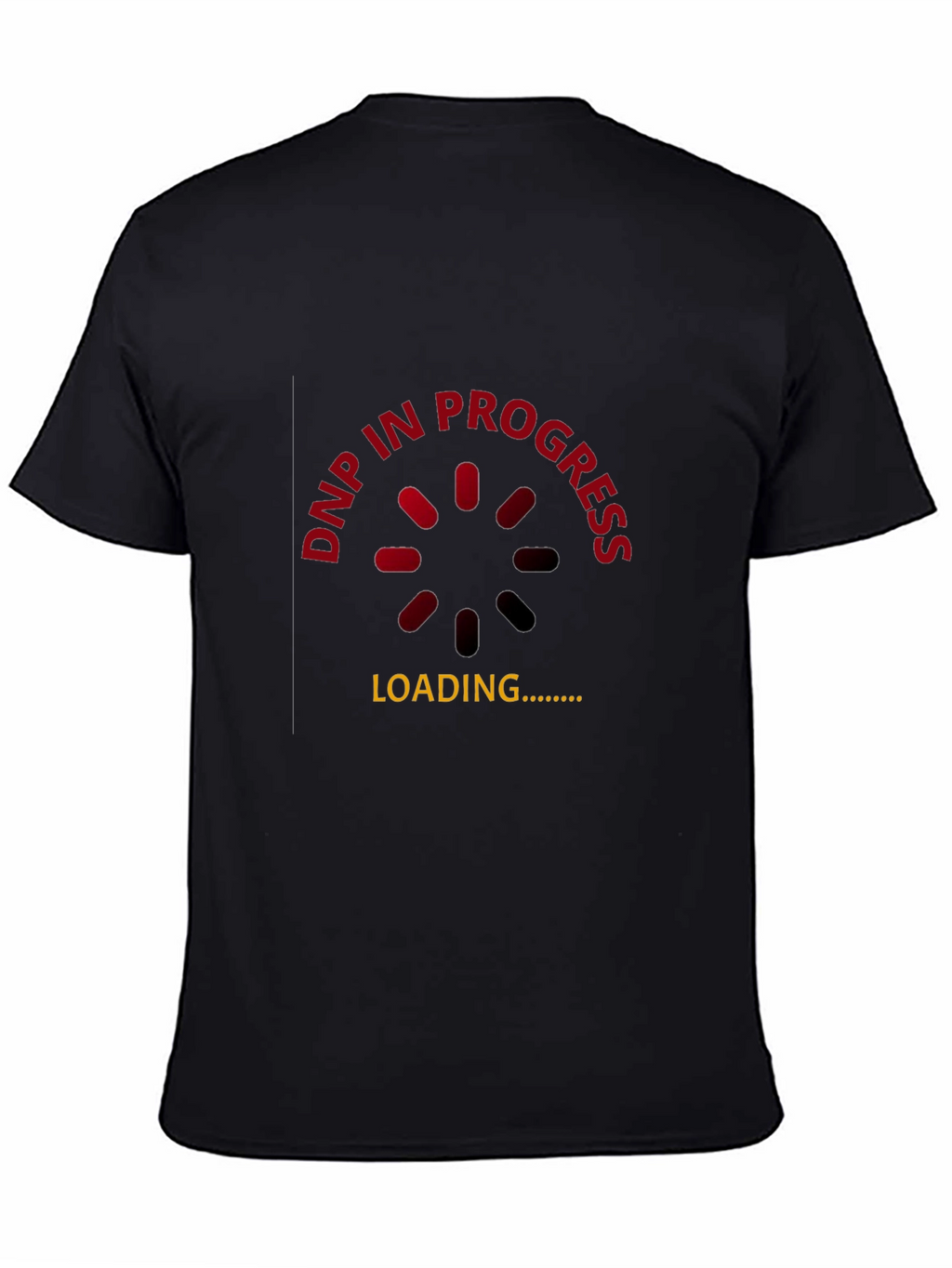 DNP In Progress Black T-Shirt - Gamer Humor