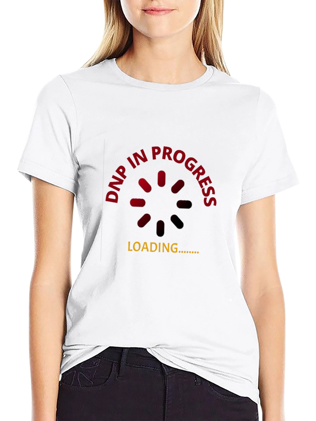 DNP In Progress Black T-Shirt - Gamer Humor