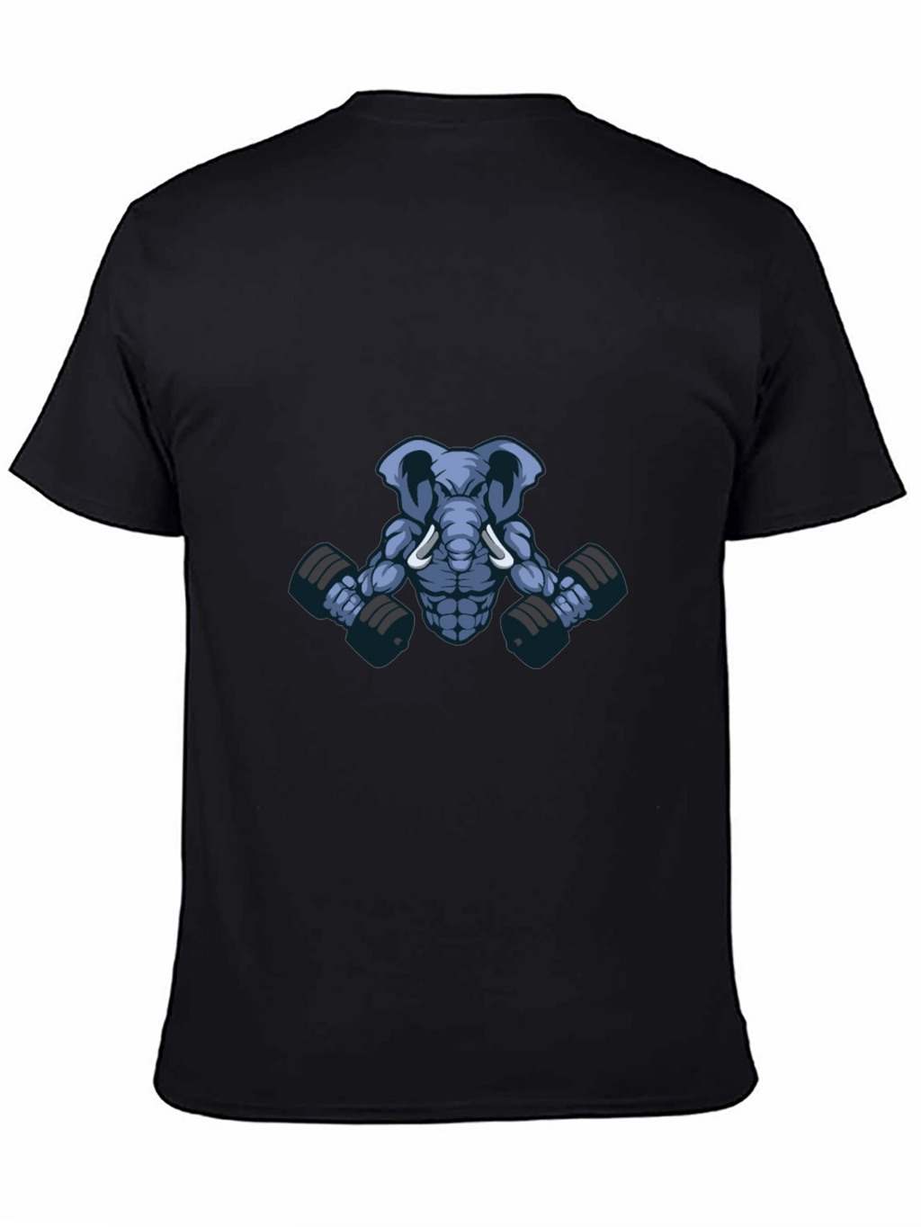 Elephant Gym T-Shirt - Funny Workout Tee