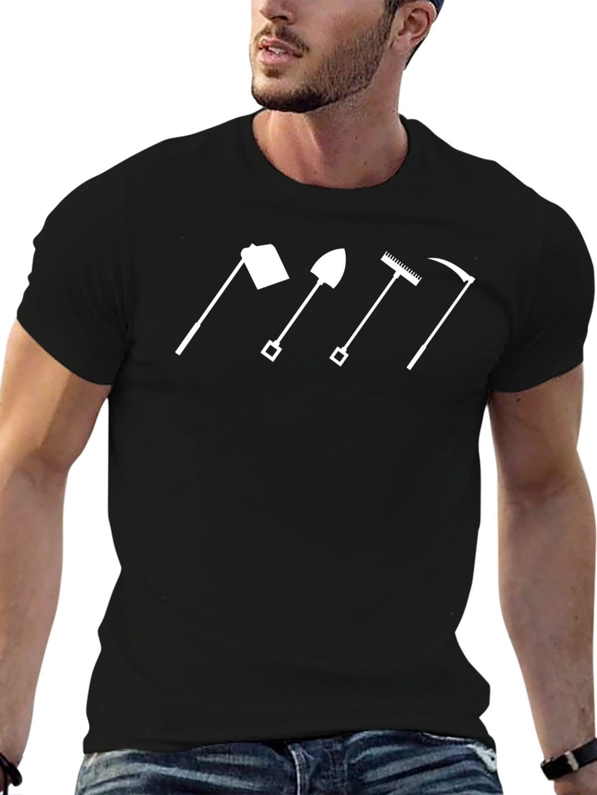Gardening Tools Graphic Tee