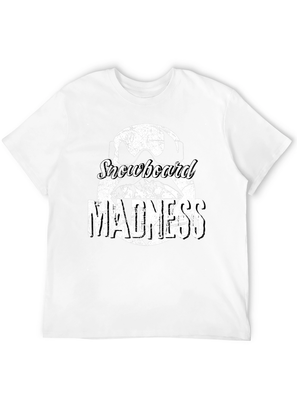 Snowboard Madness Graphic Tee - Black