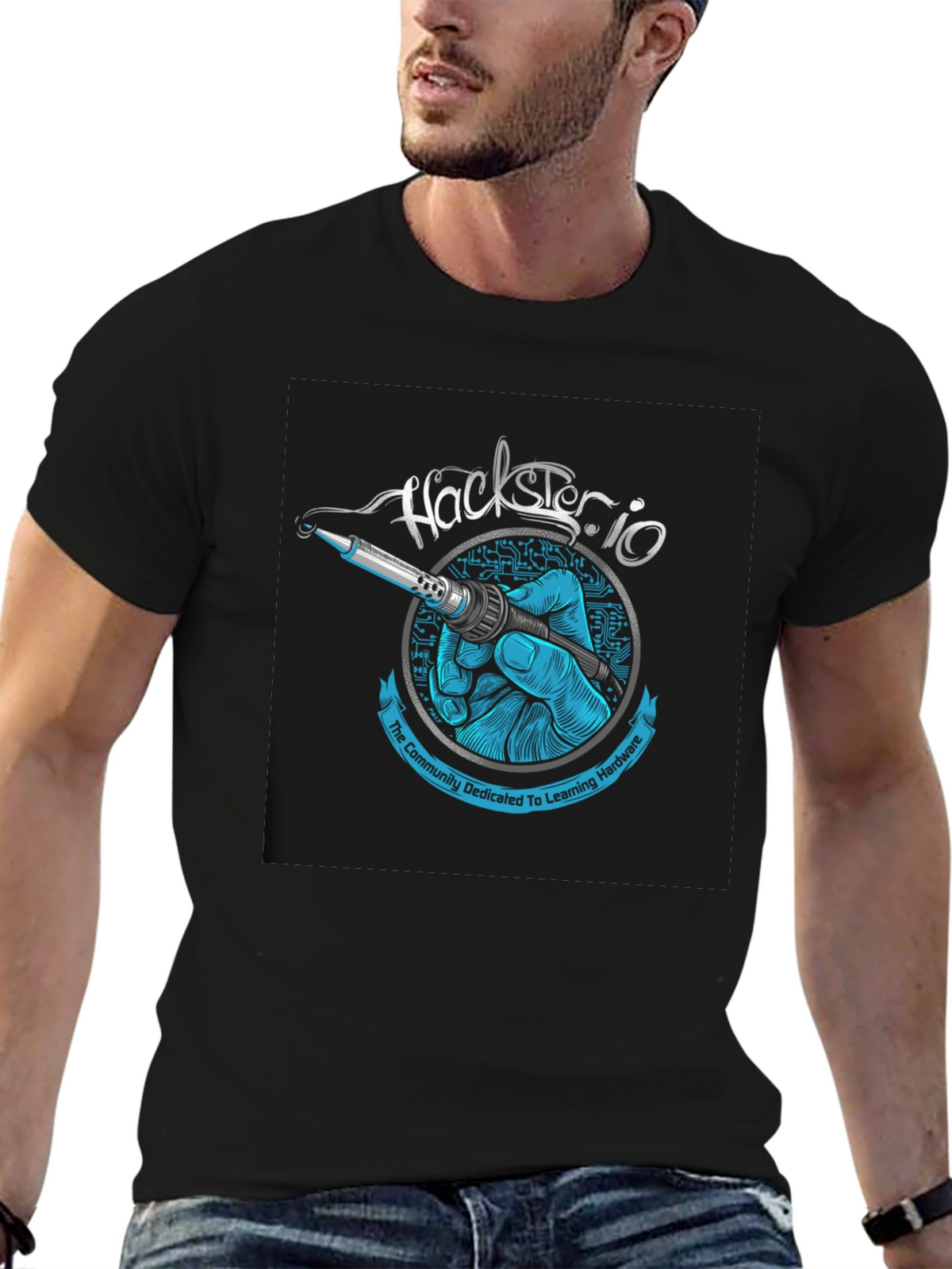 Hackerio Soldering T-Shirt - Hardware Enthusiast Apparel