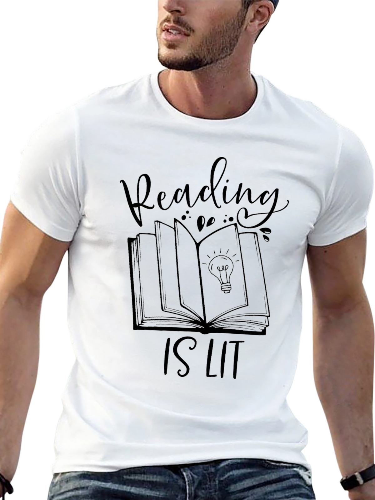 Reading is Lit Graphic Tee