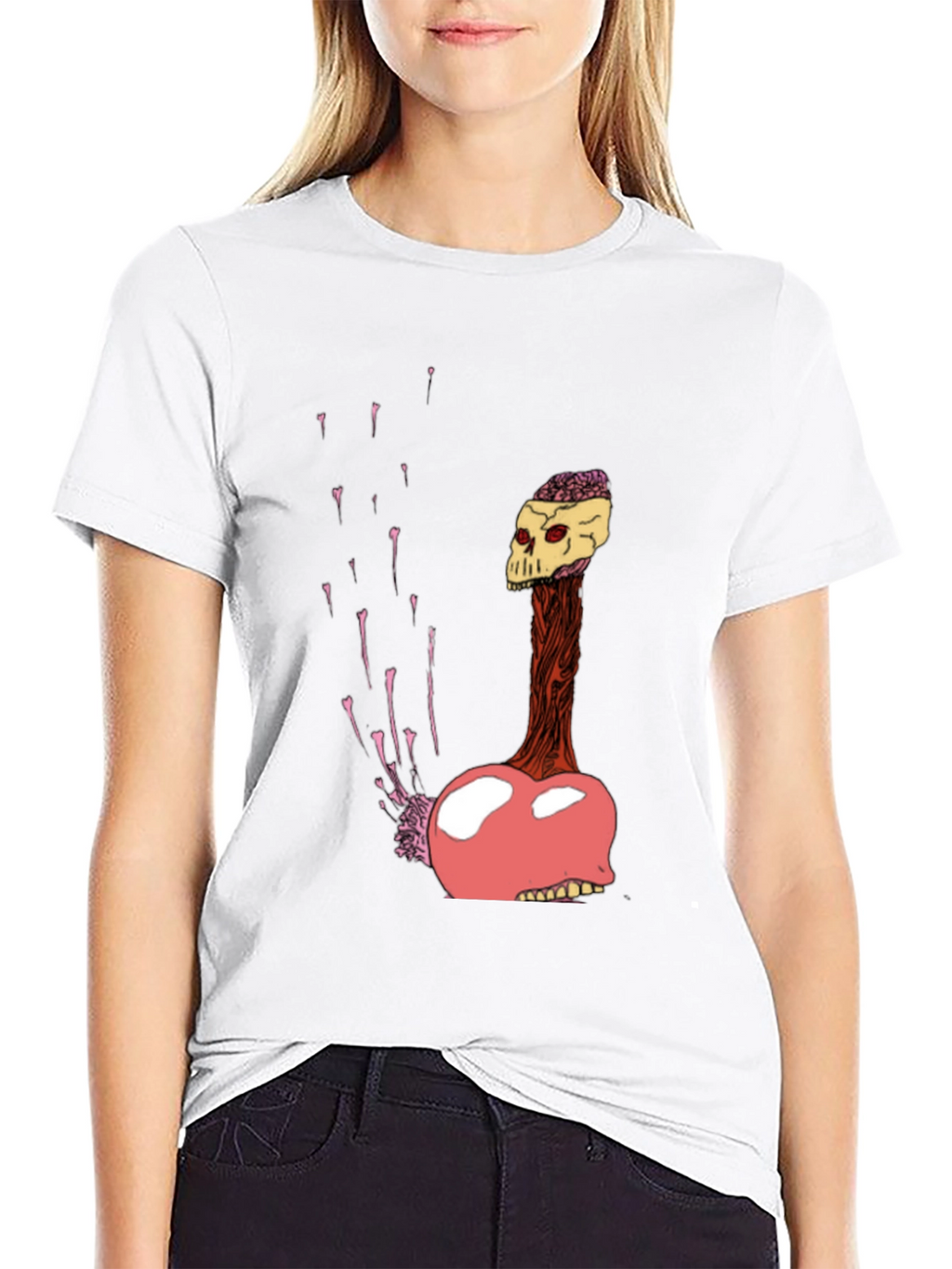 Humorous Anatomical T-Shirt