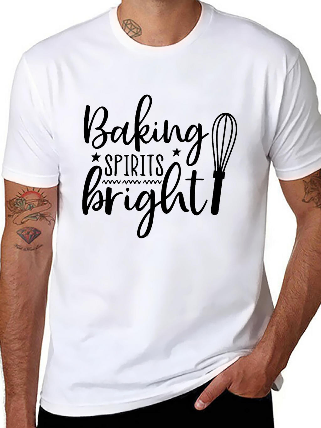 Baking Spirits Bright Graphic T-Shirt