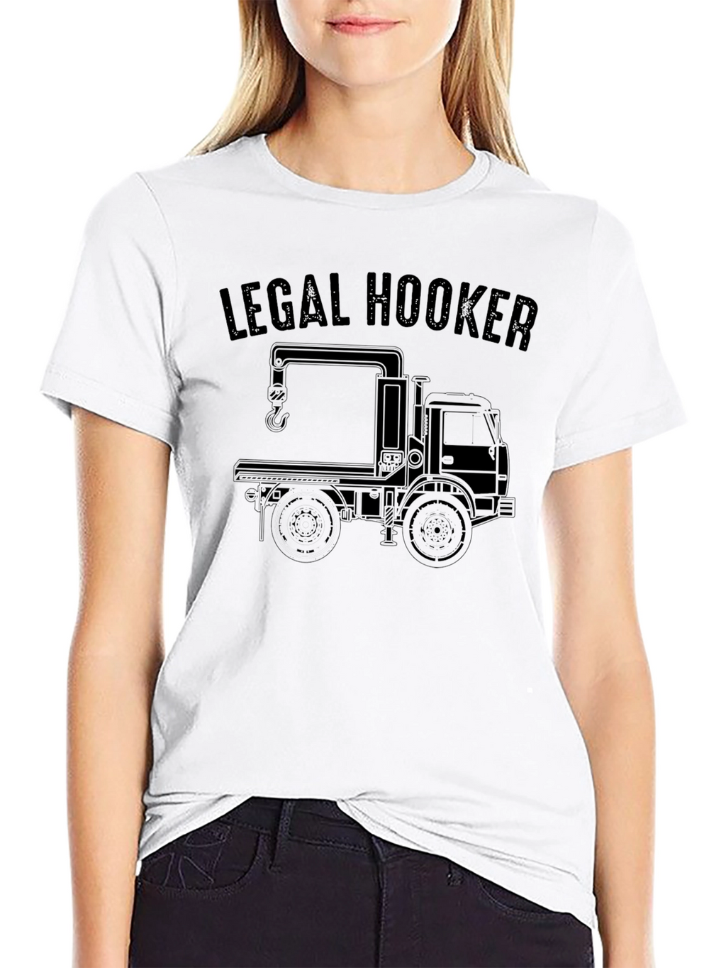 Legal Hooker Tow Truck T-Shirt