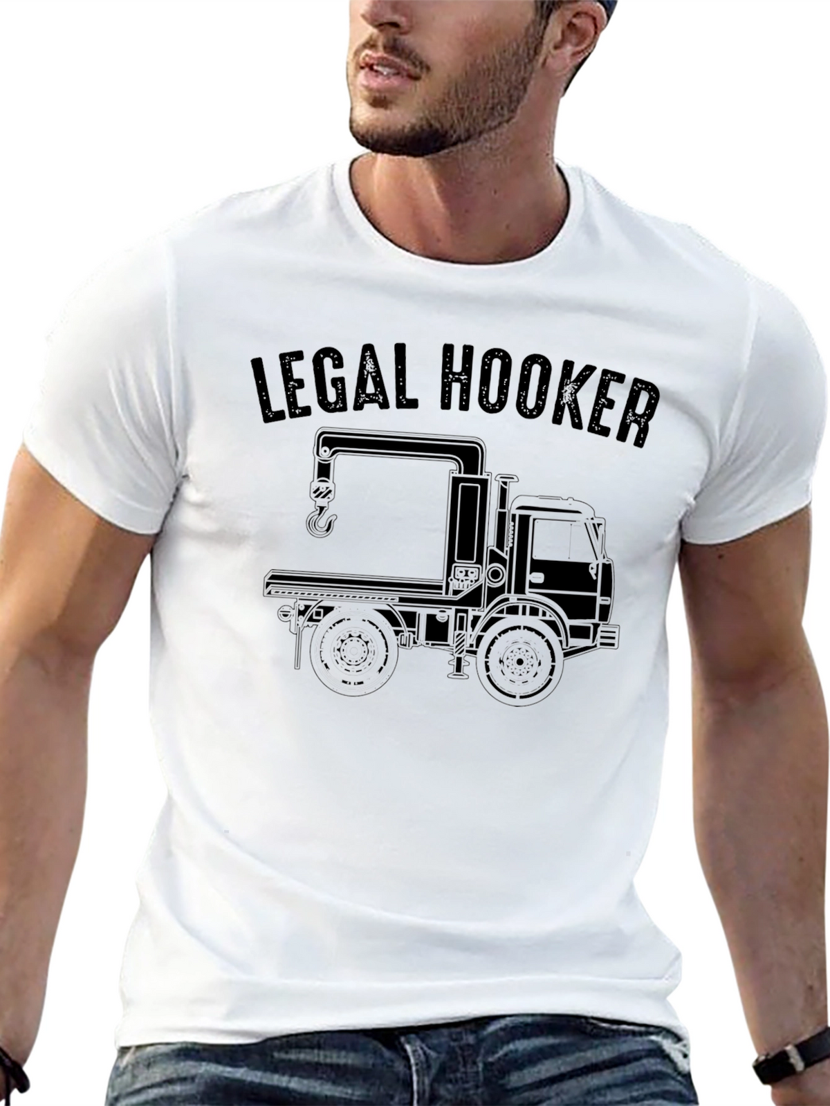 Legal Hooker Tow Truck T-Shirt