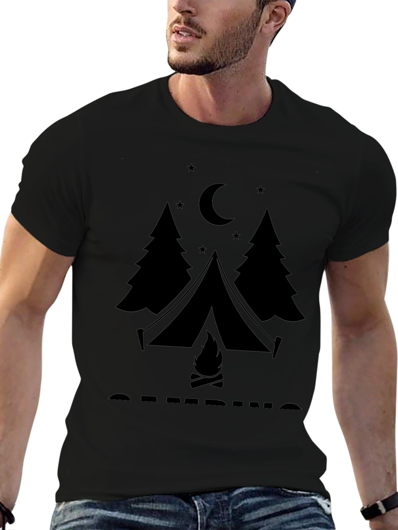 Camping Graphic Tee - Adventure Awaits!
