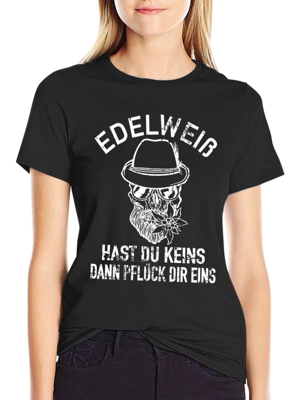 Edelweiss Skull Graphic Tee