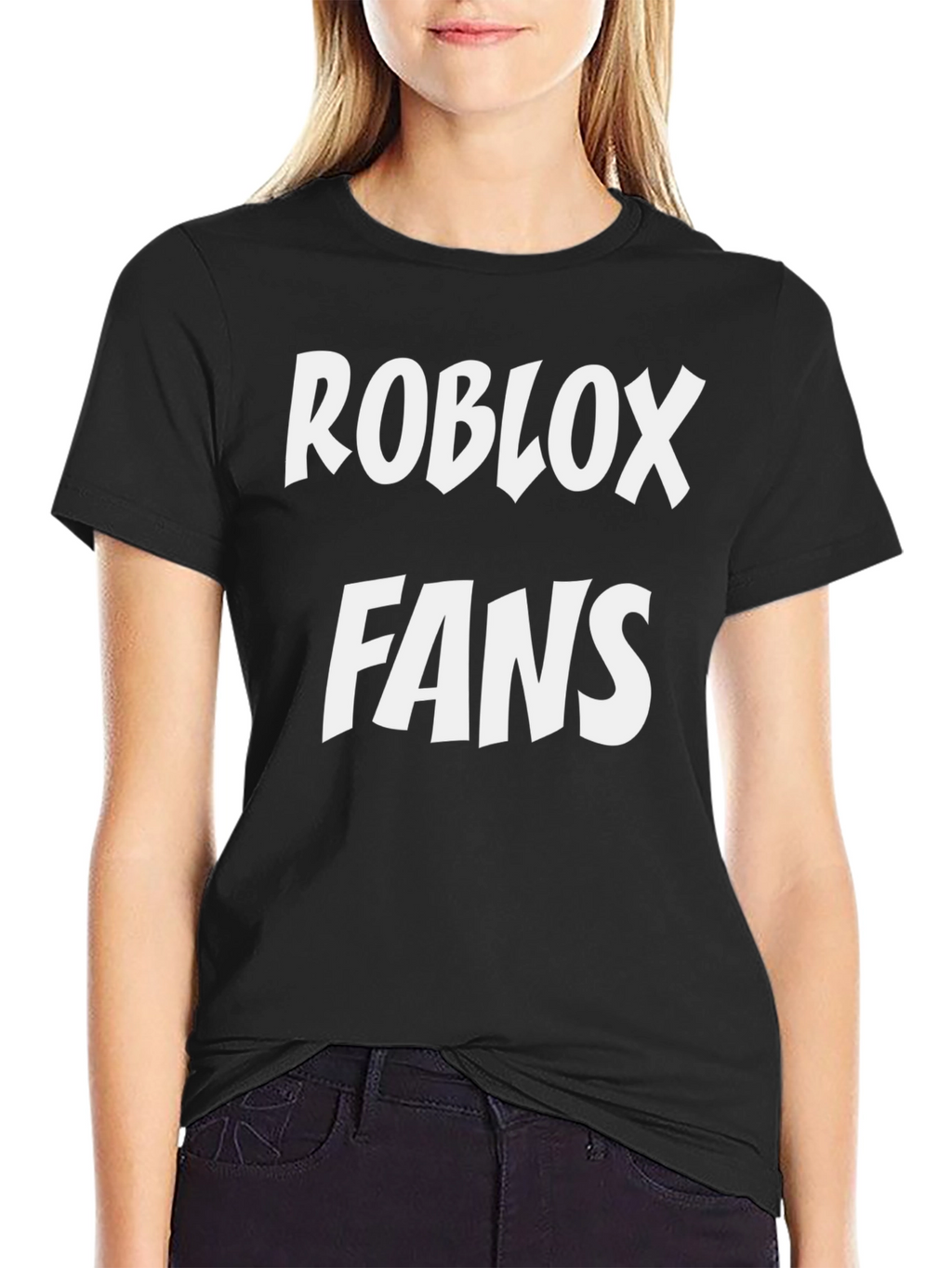 Roblox Fans Black T-Shirt