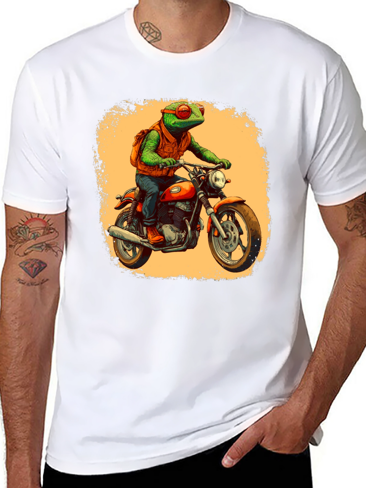 Frog Rider Graphic T-Shirt