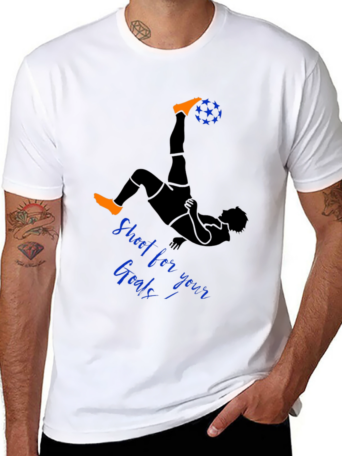 Shoot For Your Goals Graphic Tee