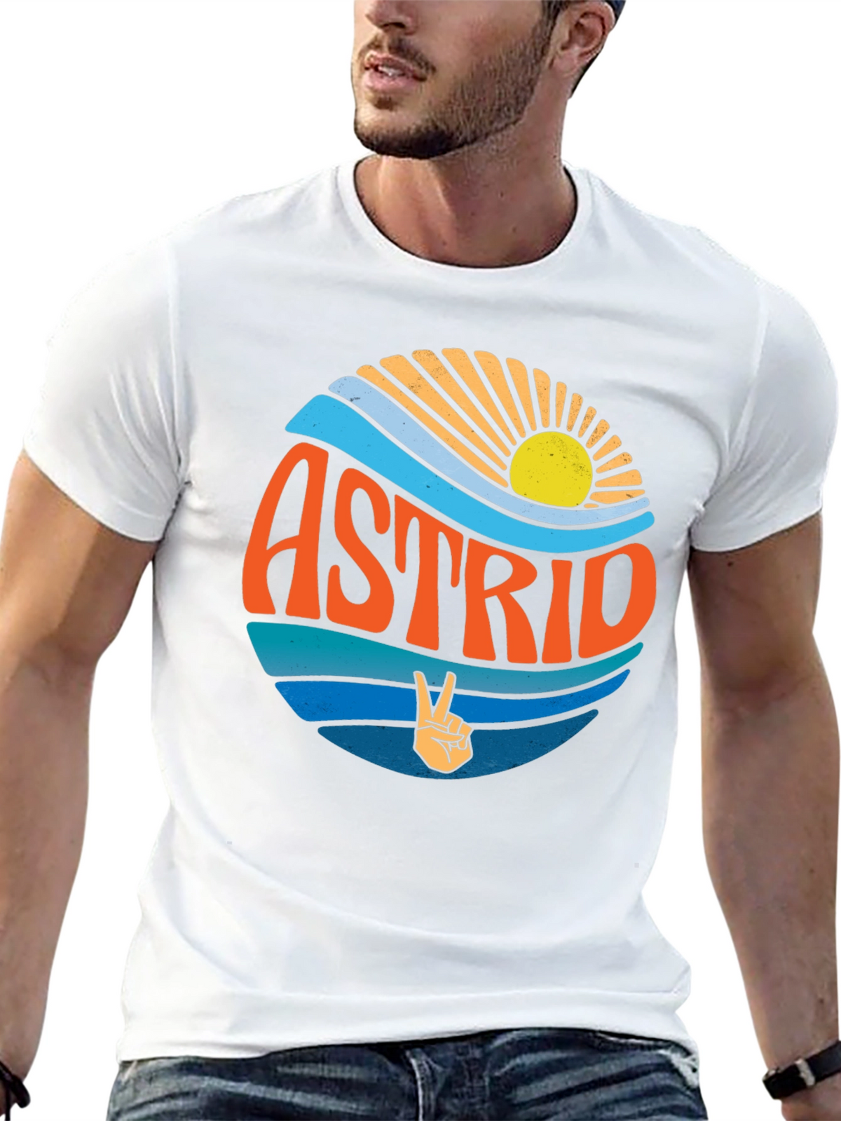 Astrid Retro Graphic T-Shirt