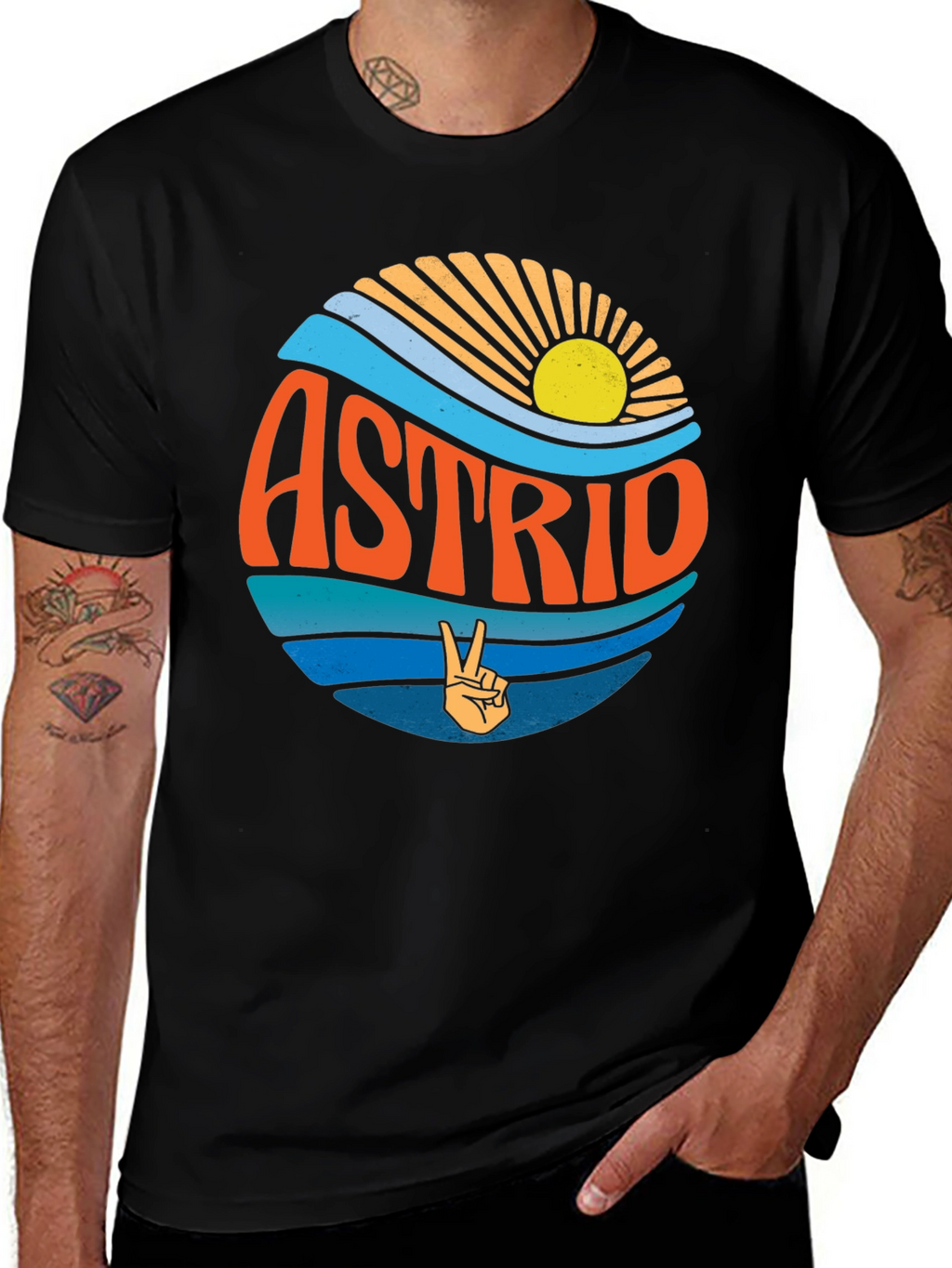 Astrid Retro Graphic T-Shirt