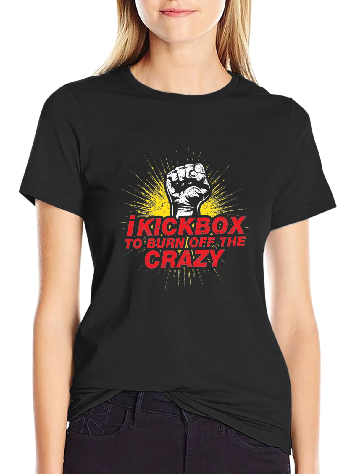 Kickbox Crazy Graphic Tee