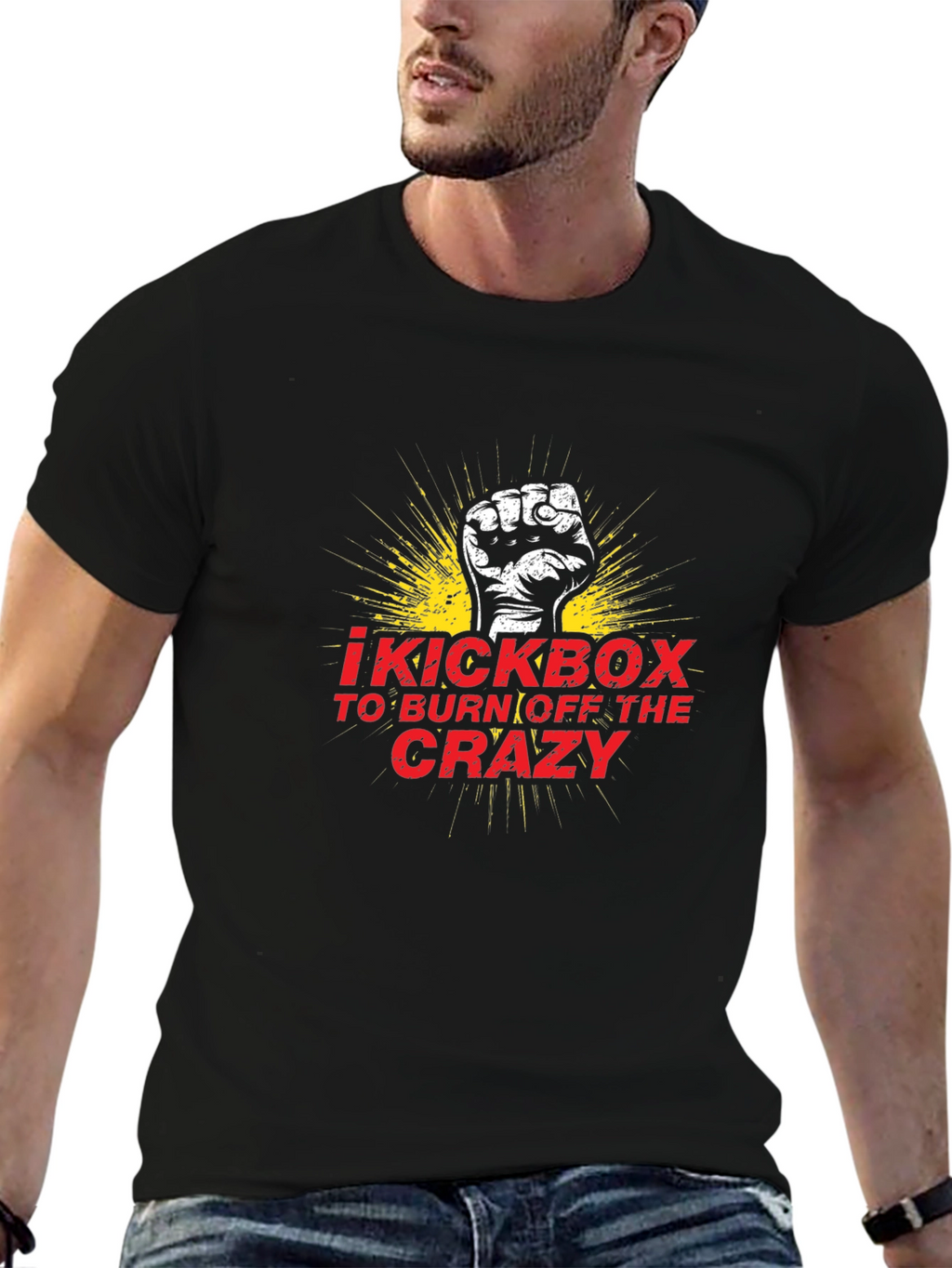 Kickbox Crazy Graphic Tee