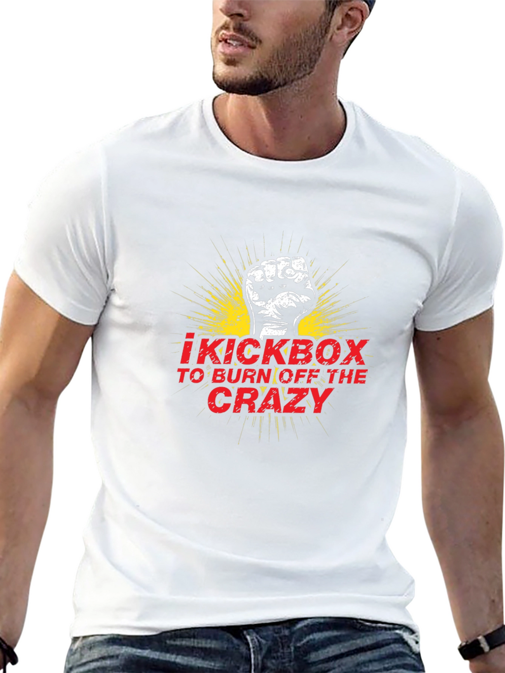 Kickbox Crazy Graphic Tee