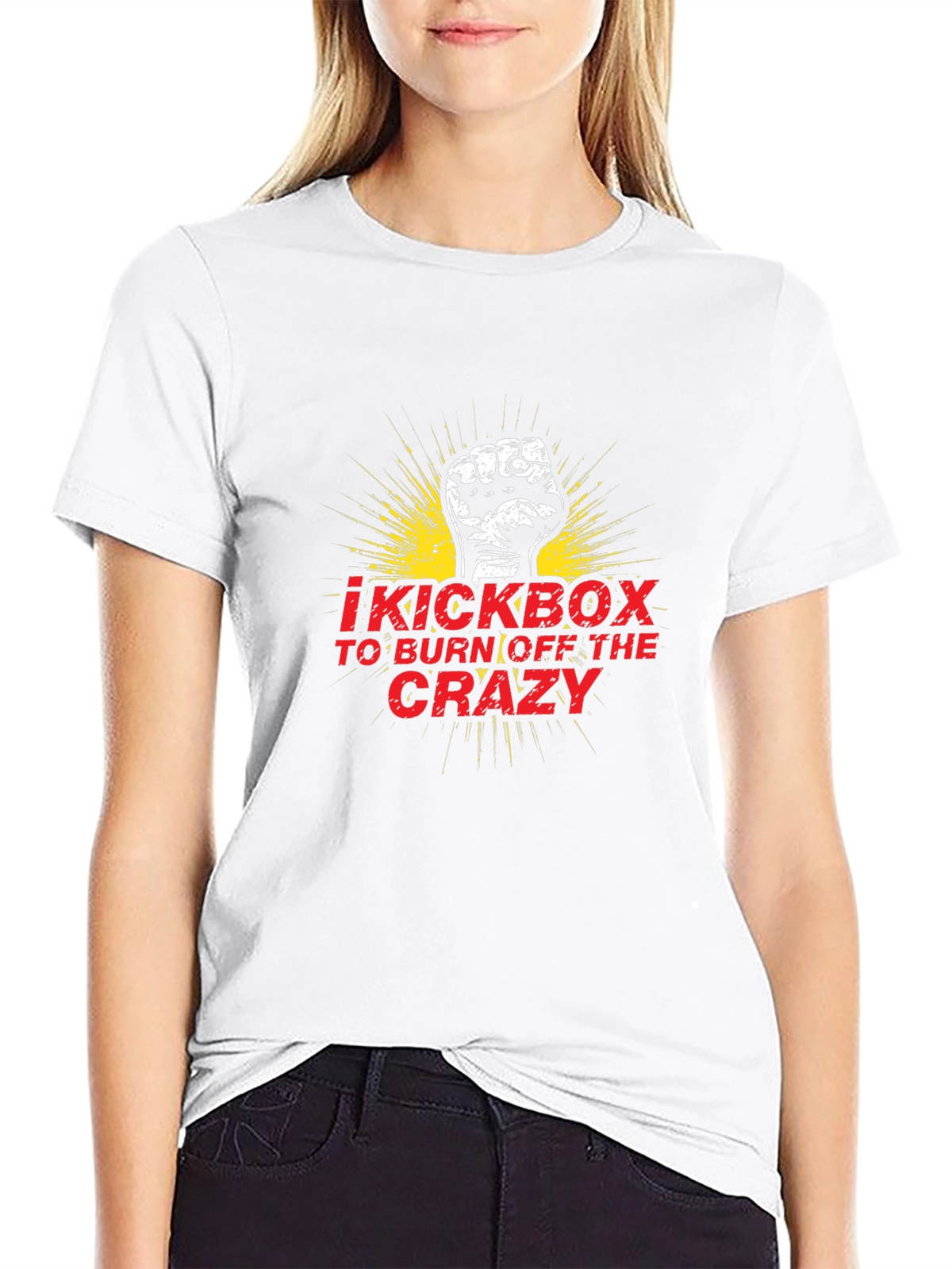 Kickbox Crazy Graphic Tee