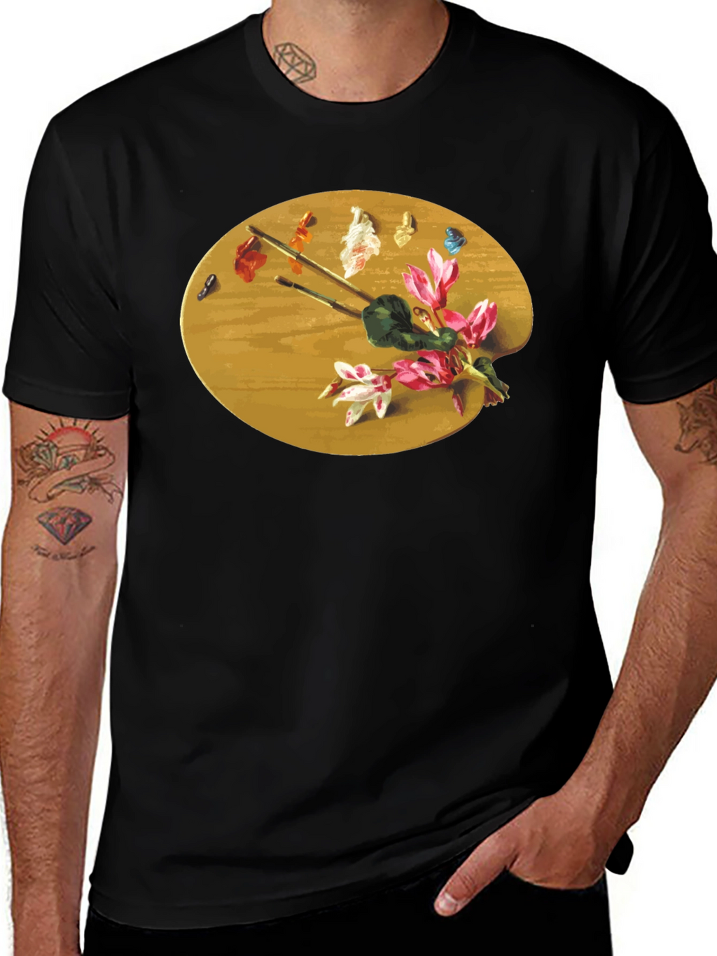 Artist Palette T-Shirt - Painters Delight