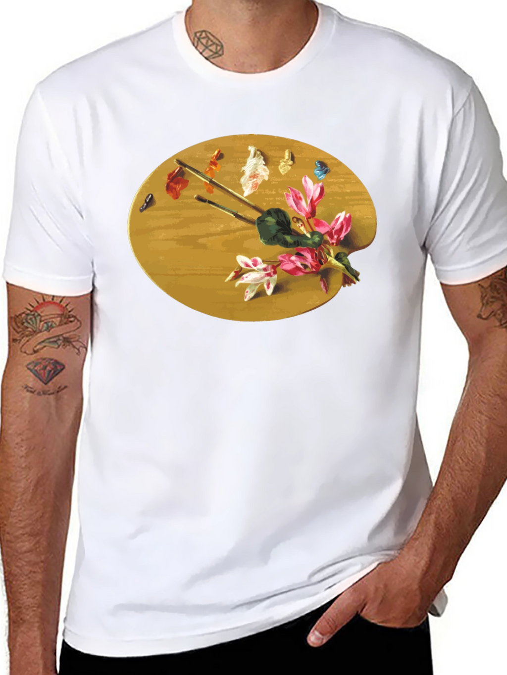 Artist Palette T-Shirt - Painters Delight