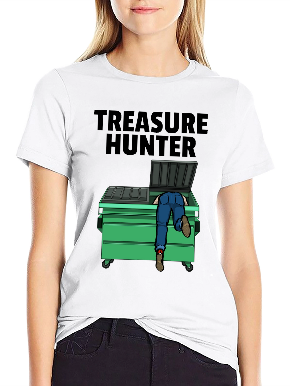 Treasure Hunter T-Shirt - Dumpster Diver Humor
