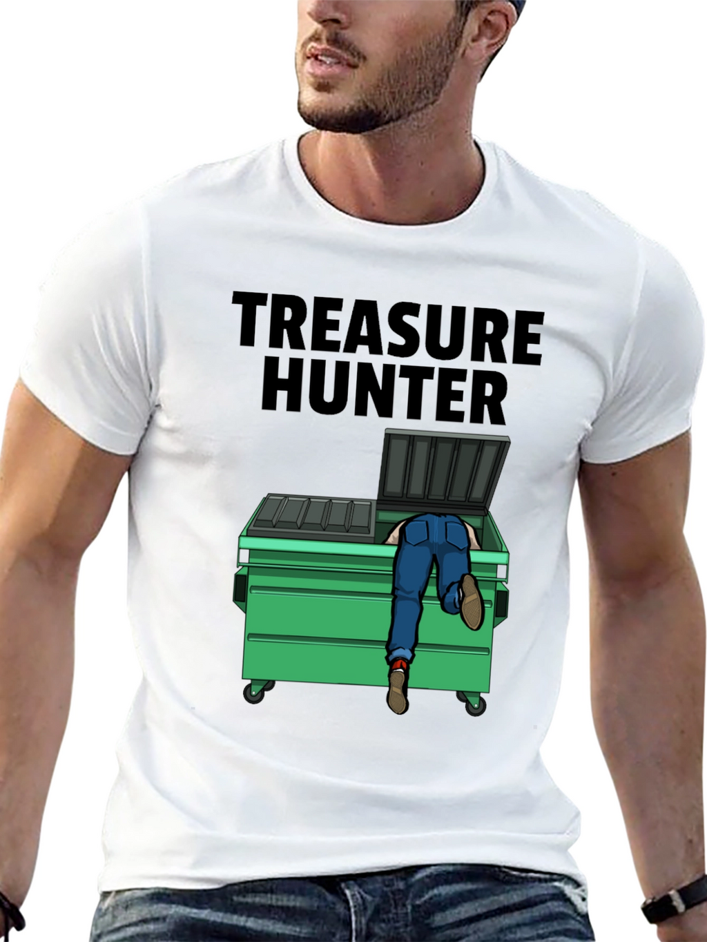 Treasure Hunter T-Shirt - Dumpster Diver Humor