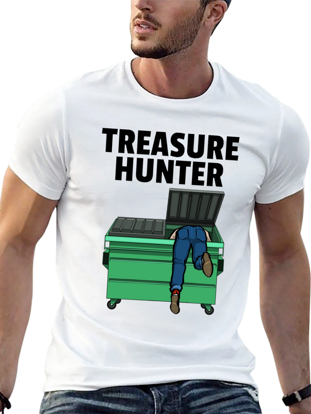Treasure Hunter T-Shirt - Dumpster Diver Humor