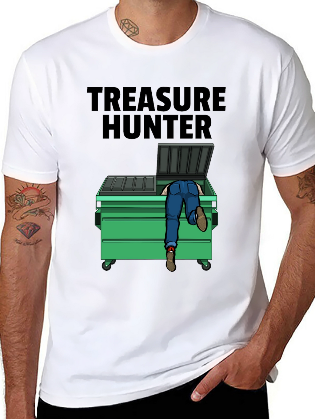 Treasure Hunter T-Shirt - Dumpster Diver Humor