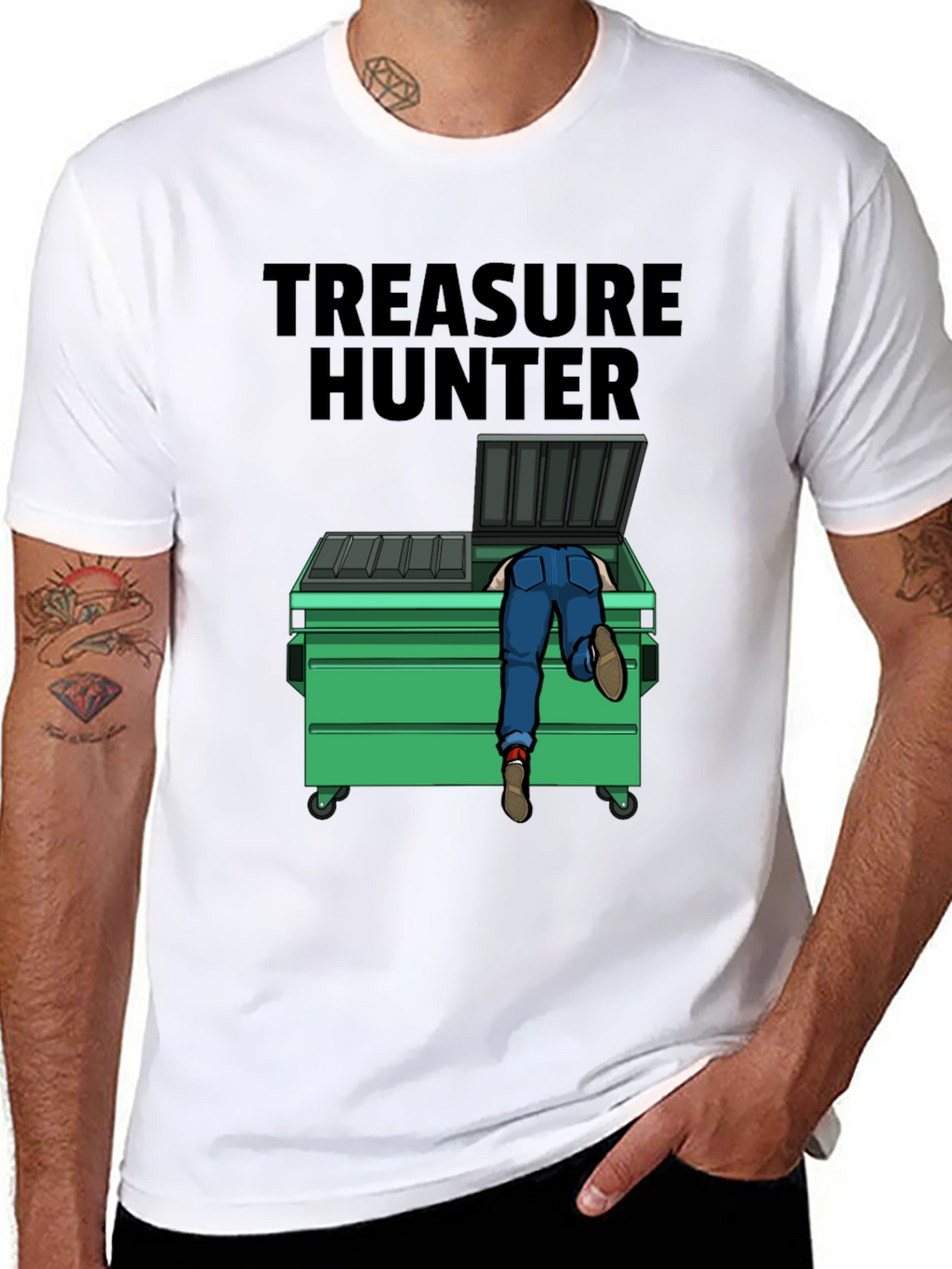 Treasure Hunter T-Shirt - Dumpster Diver Humor
