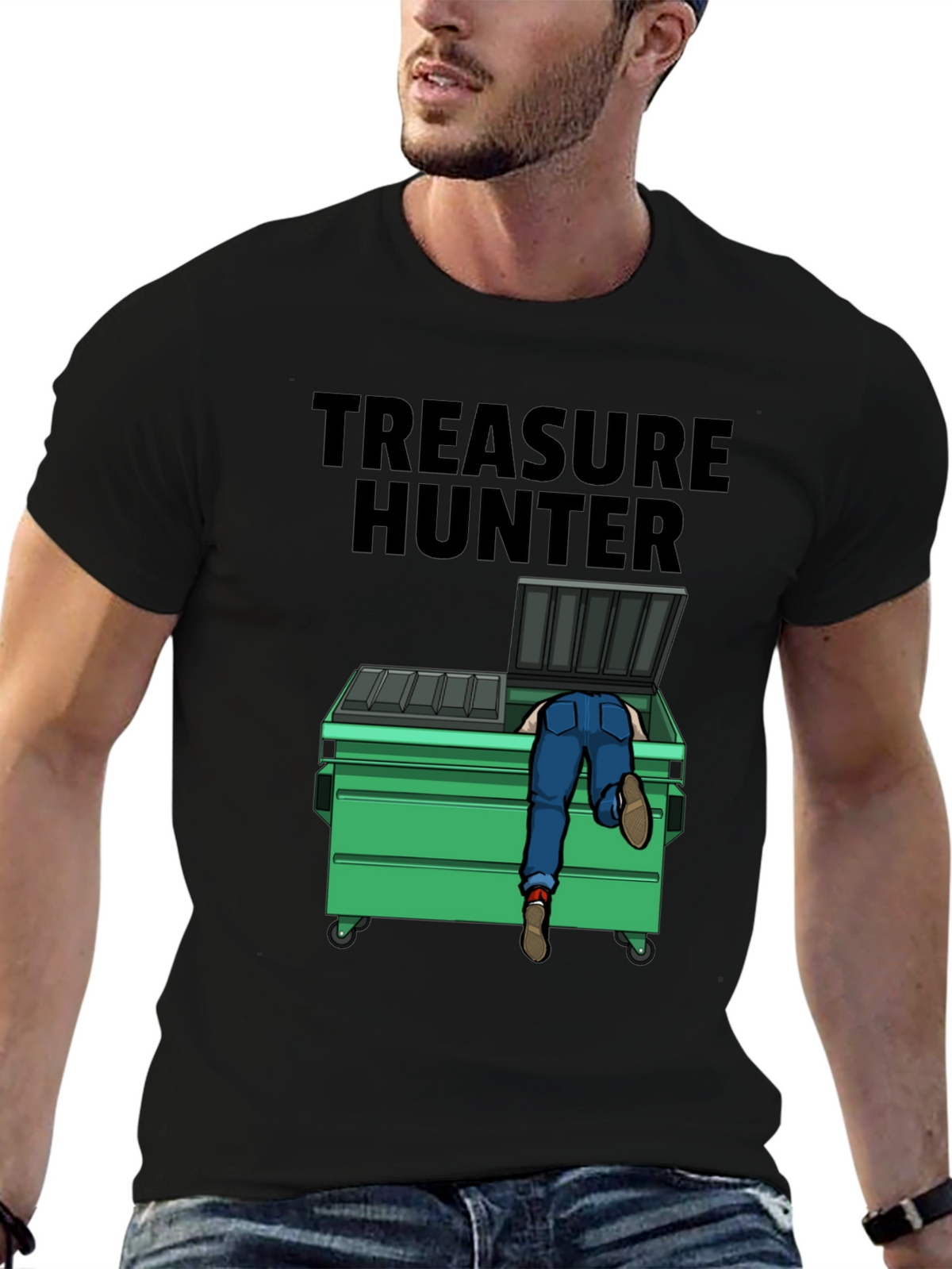 Treasure Hunter T-Shirt - Dumpster Diver Humor