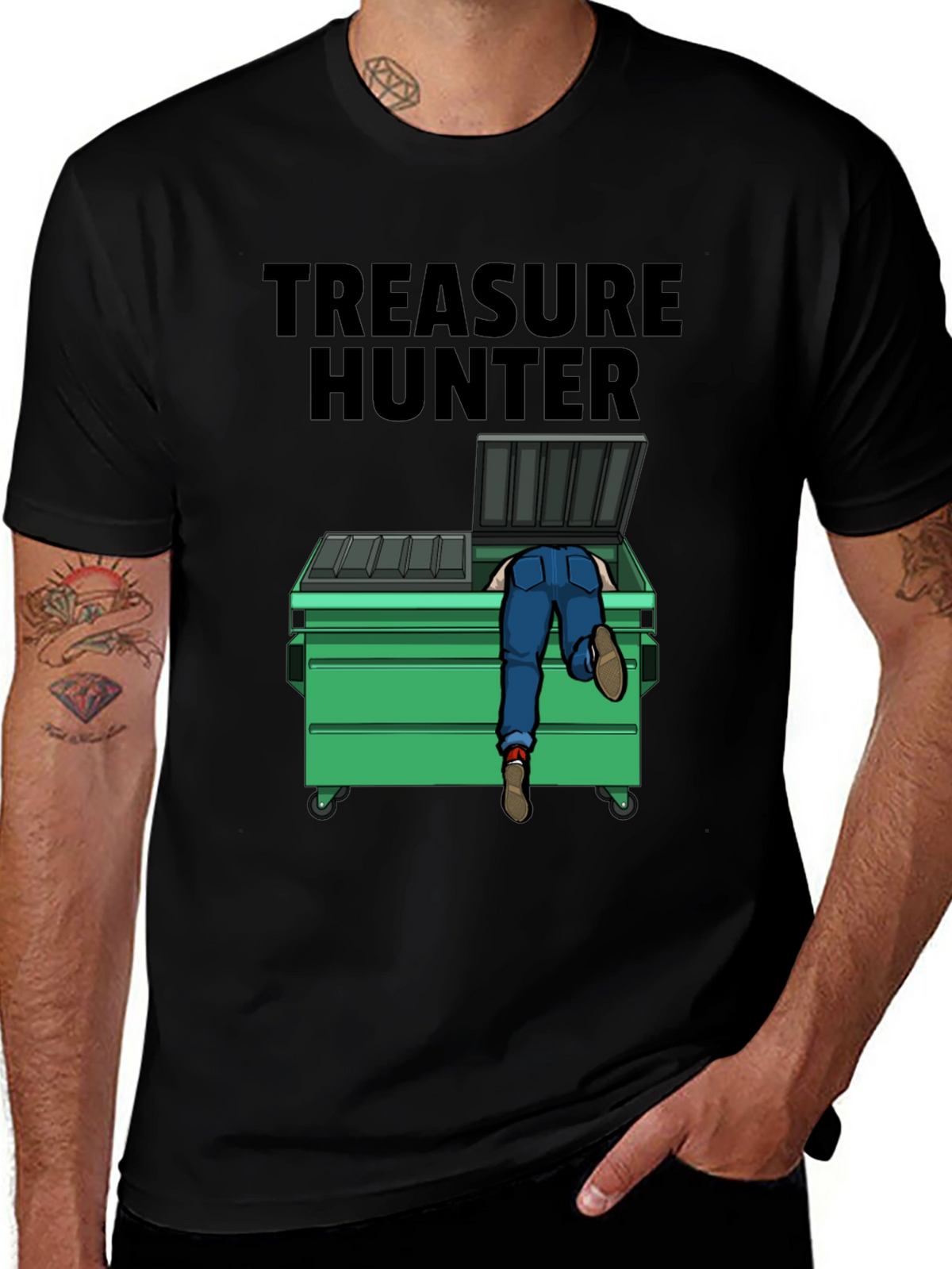 Treasure Hunter T-Shirt - Dumpster Diver Humor