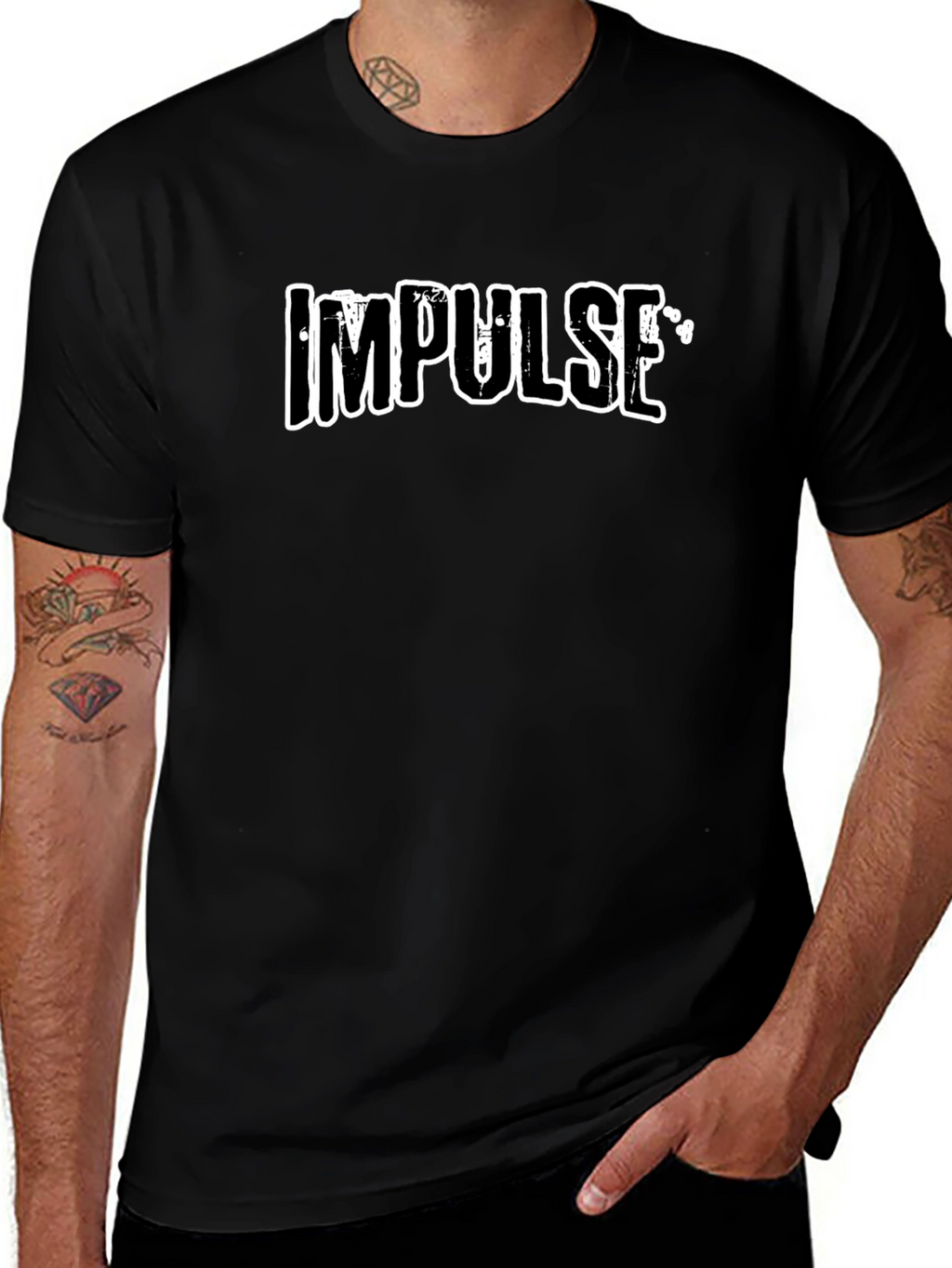 Impulse Graphic T-Shirt - Mens Casual Tee