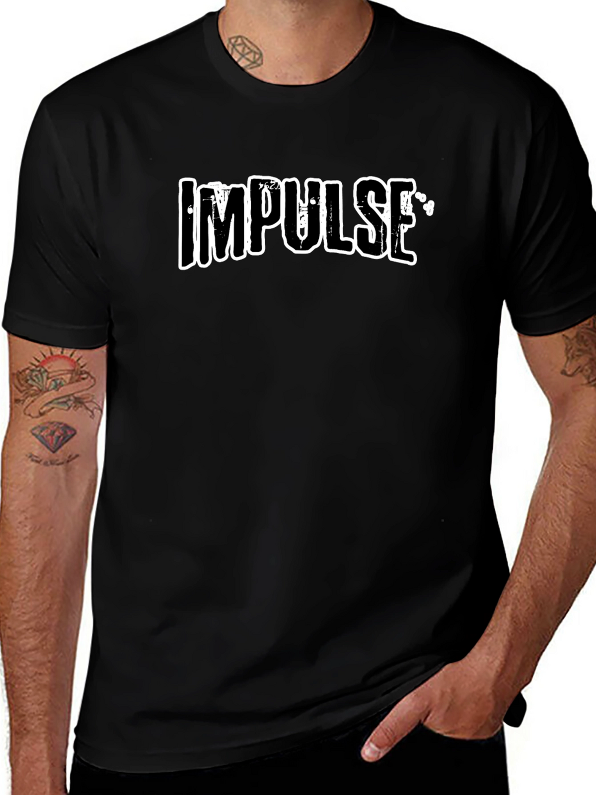 Impulse Graphic T-Shirt - Mens Casual Tee