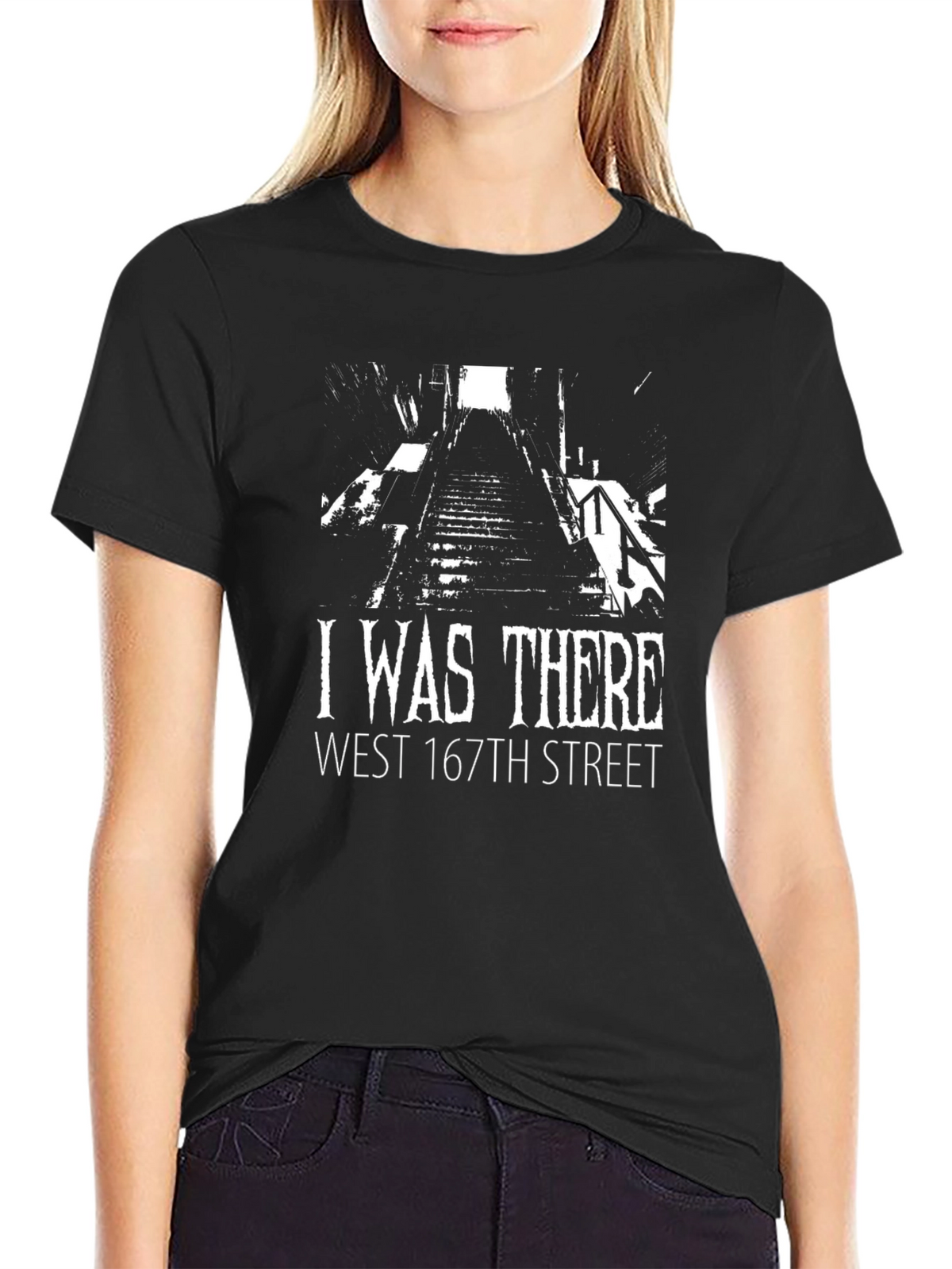 I Was There West 167th Street Black T-Shirt