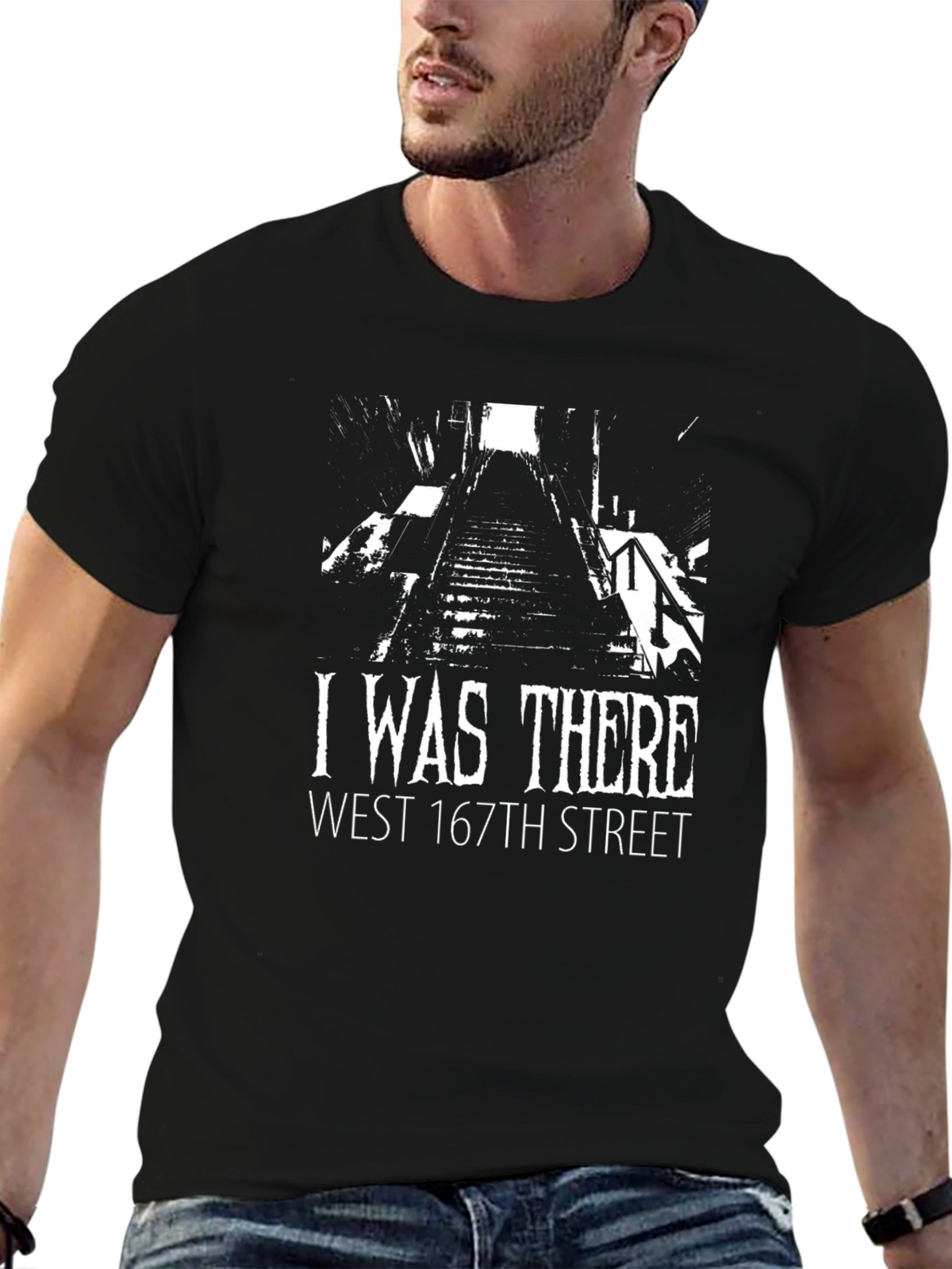 I Was There West 167th Street Black T-Shirt