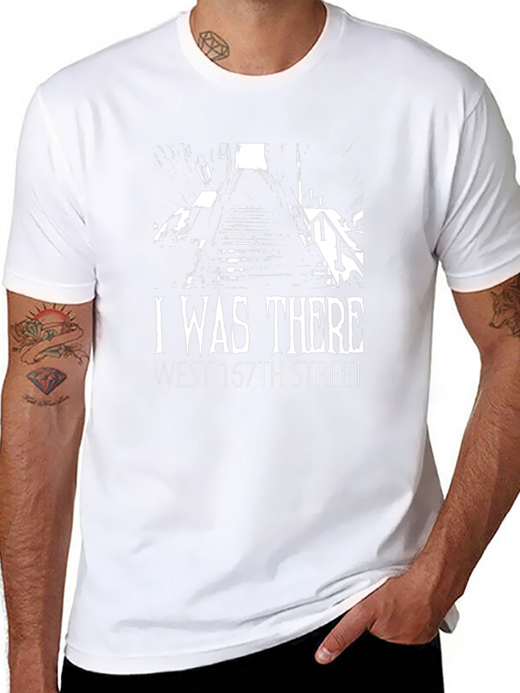 I Was There West 167th Street Black T-Shirt