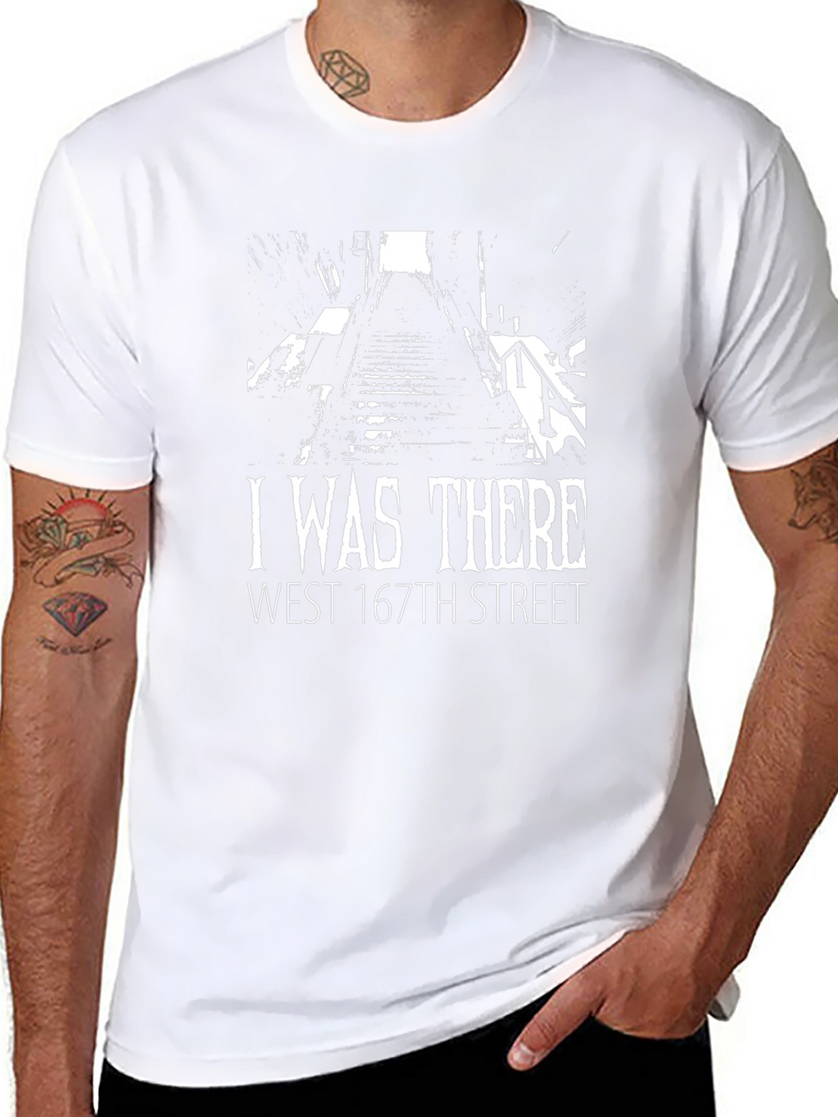 I Was There West 167th Street Black T-Shirt