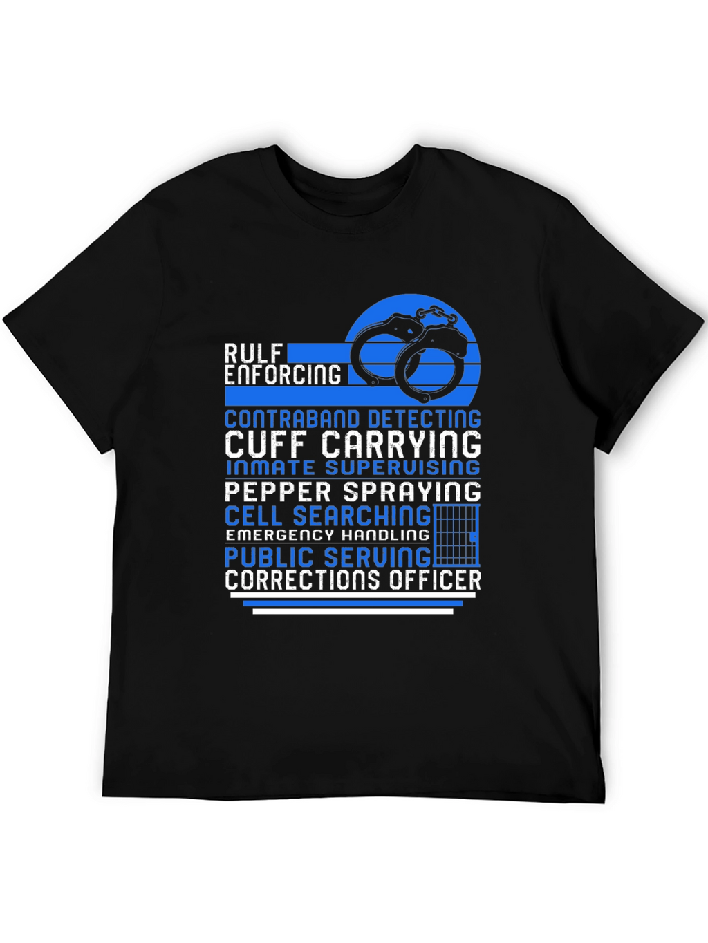 Corrections Officer Graphic T-Shirt