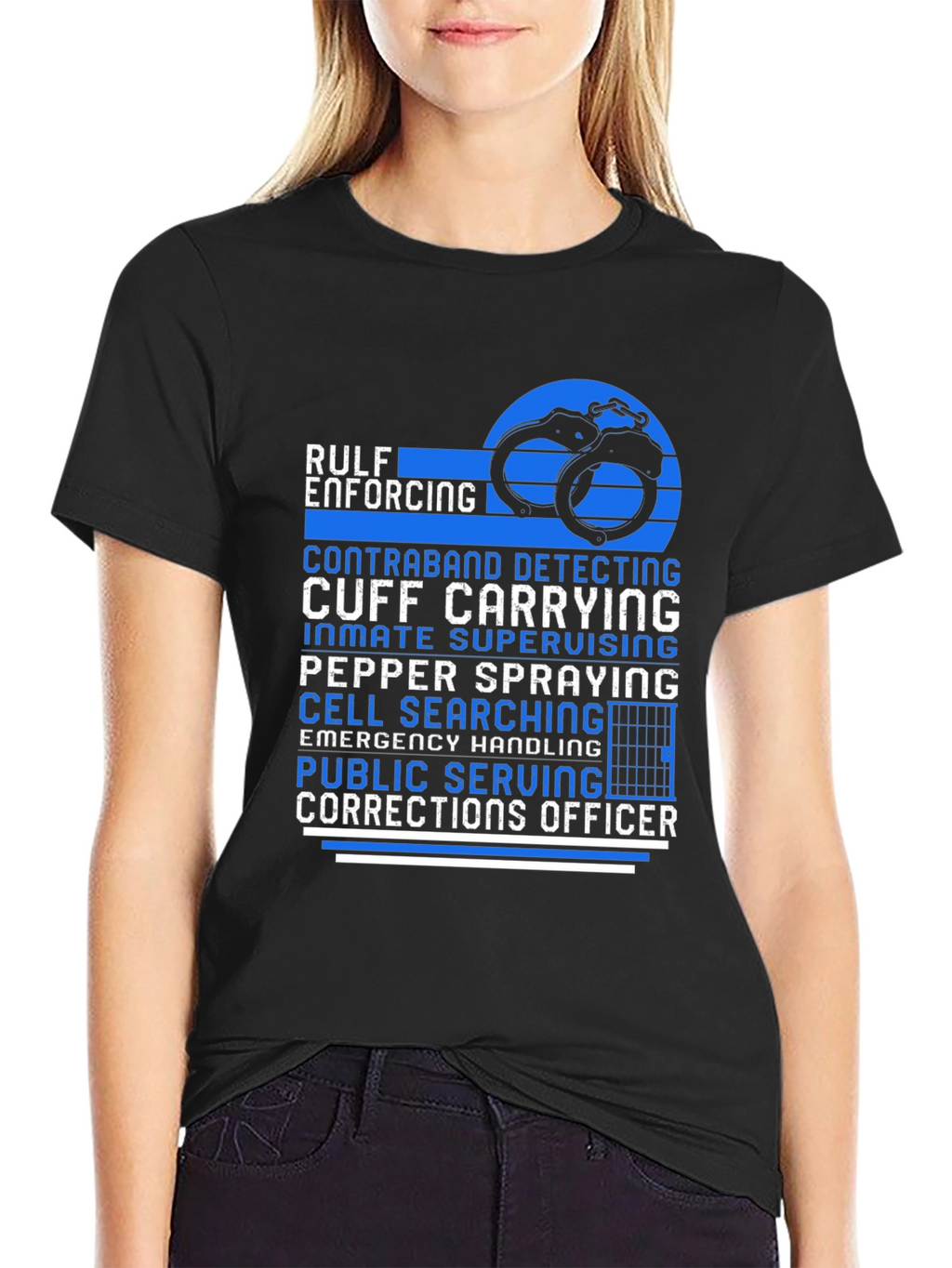 Corrections Officer Graphic T-Shirt