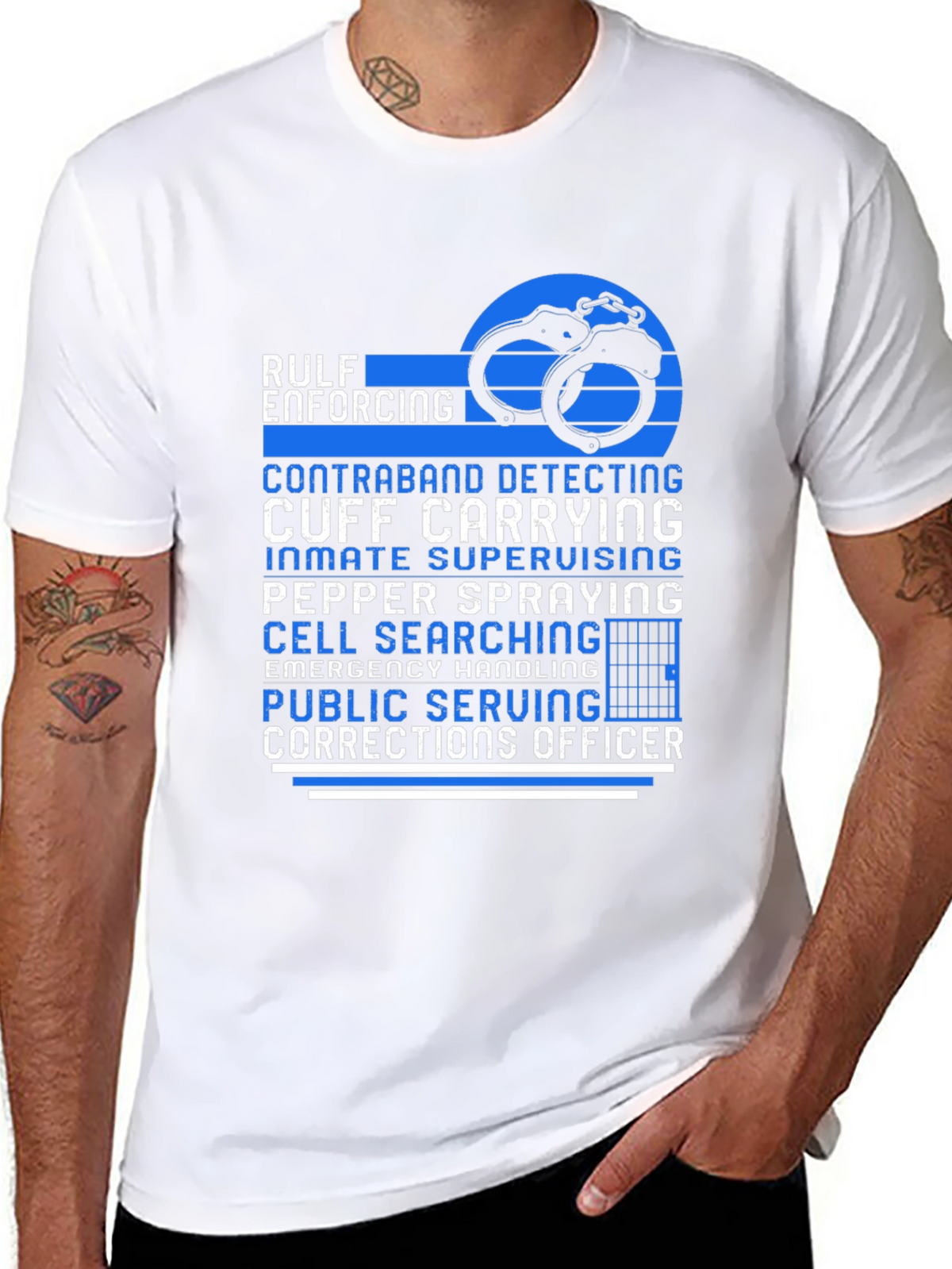 Corrections Officer Graphic T-Shirt