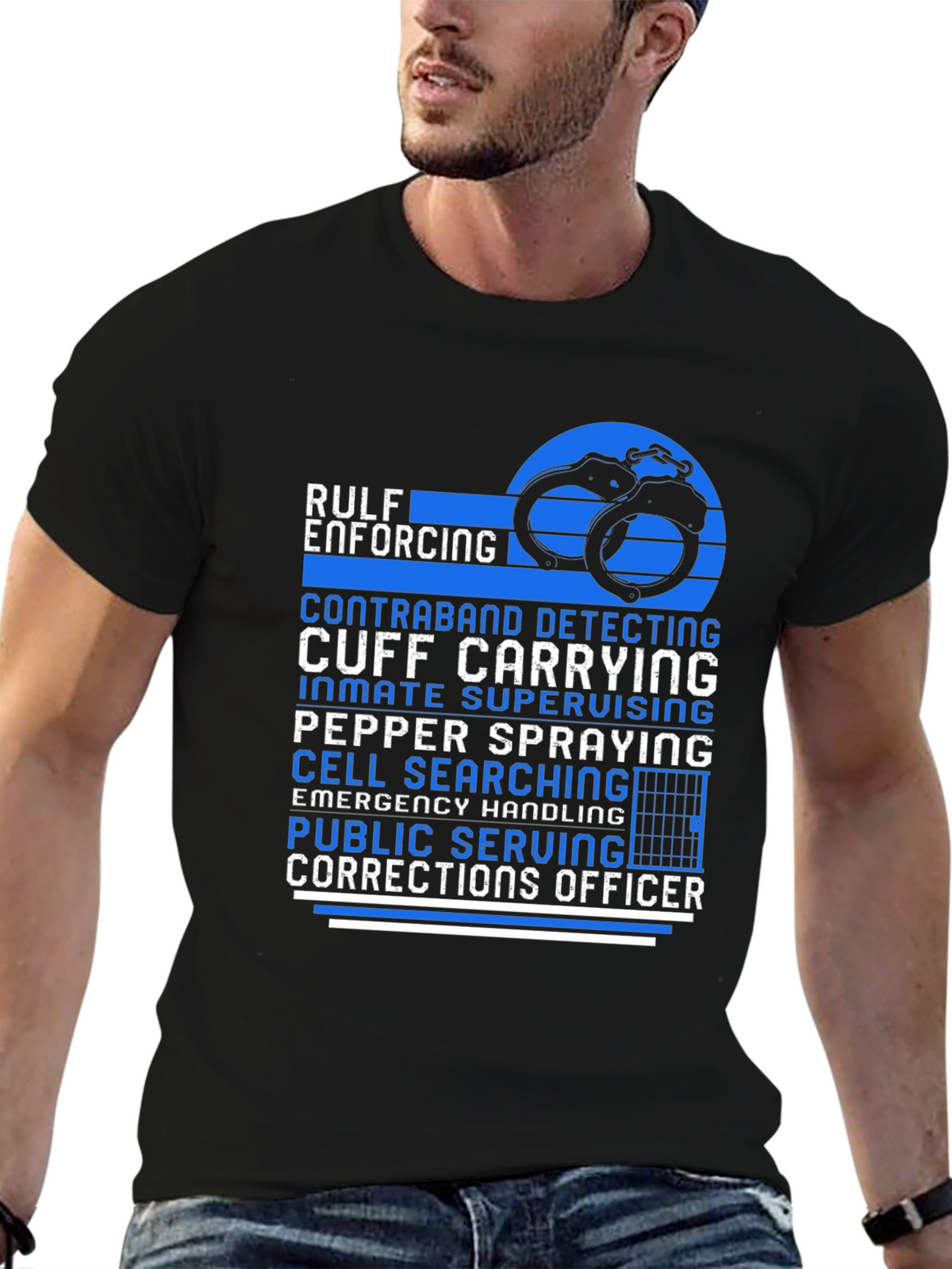 Corrections Officer Graphic T-Shirt