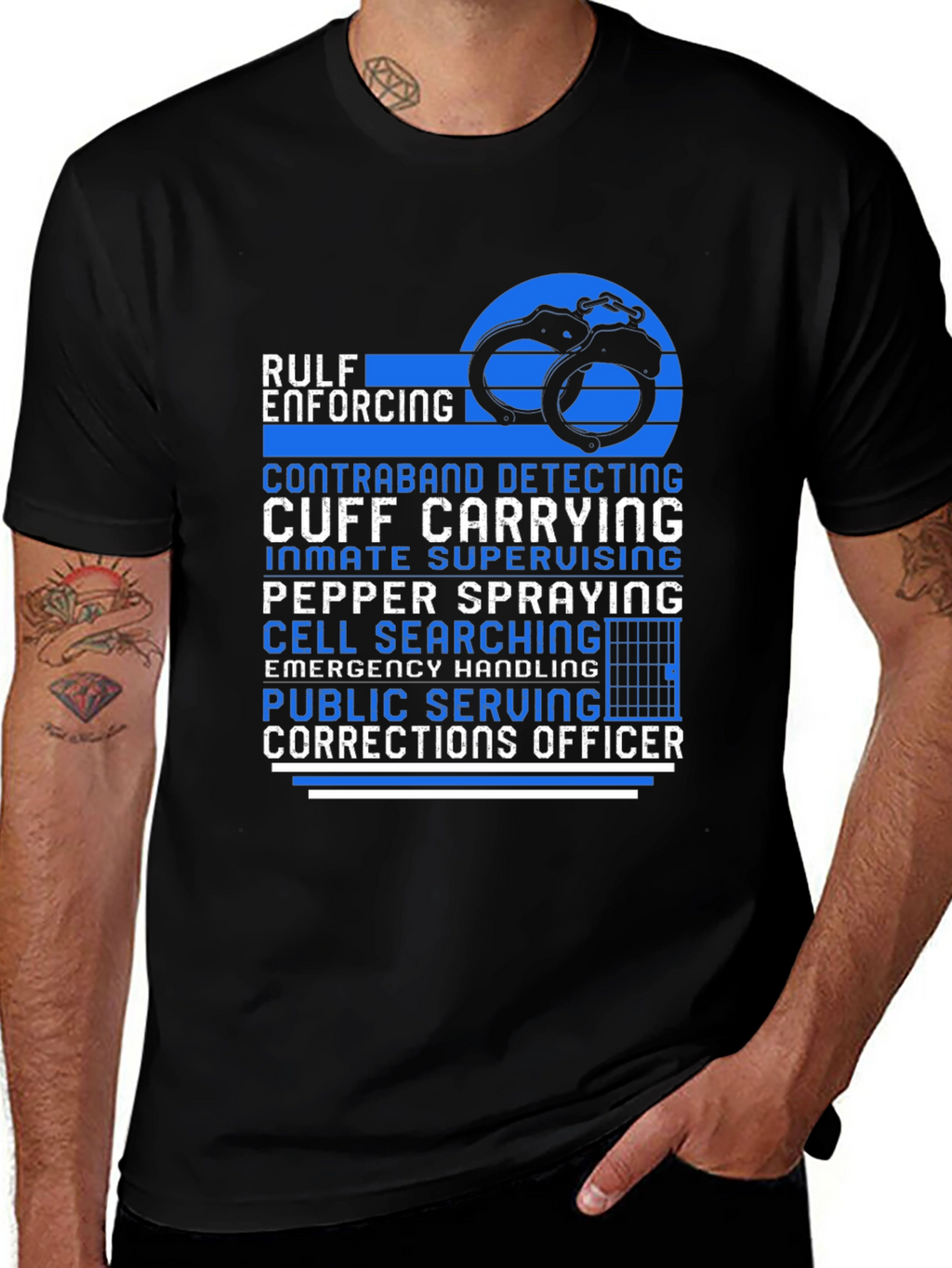 Corrections Officer Graphic T-Shirt