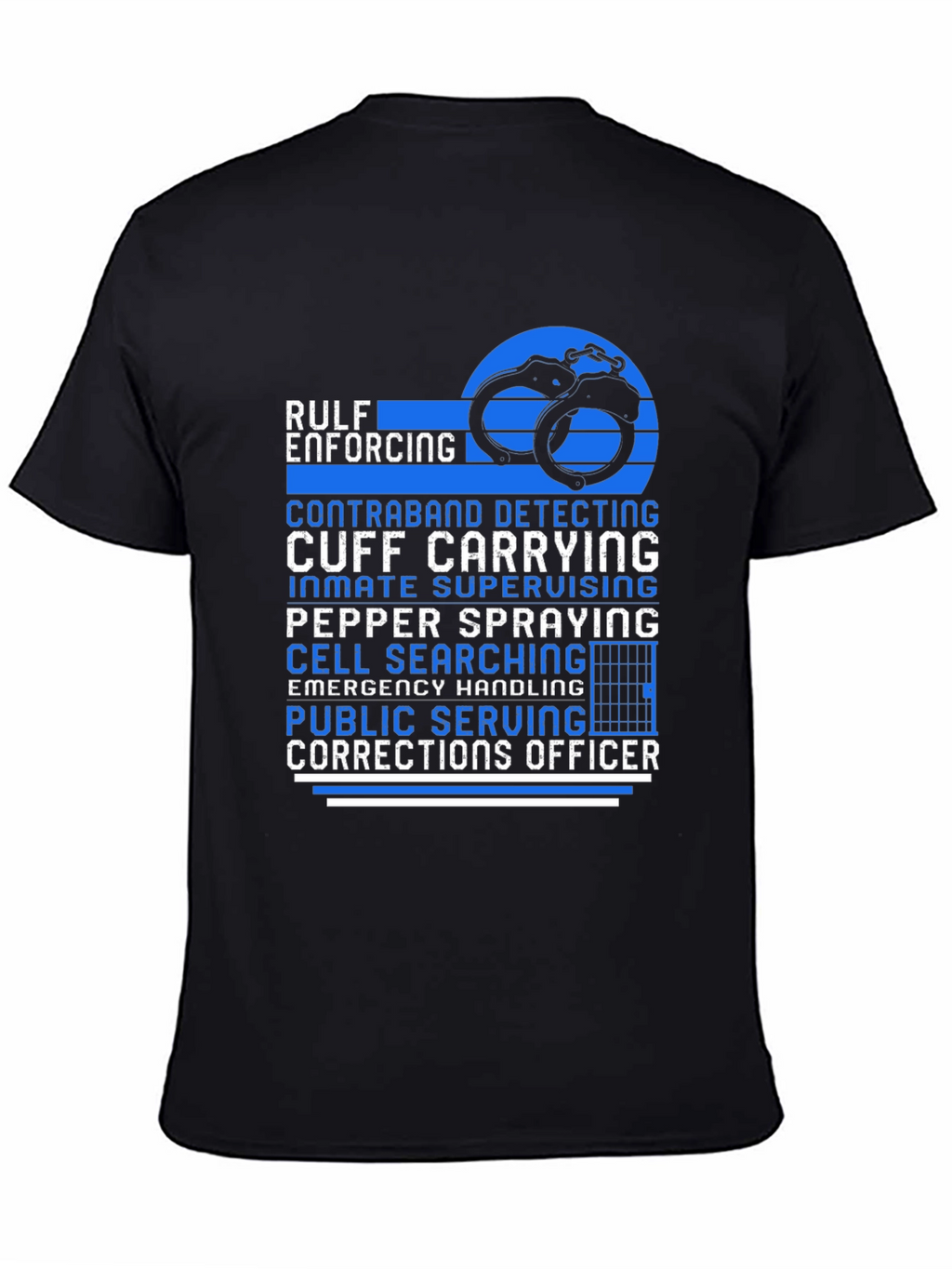 Corrections Officer Graphic T-Shirt