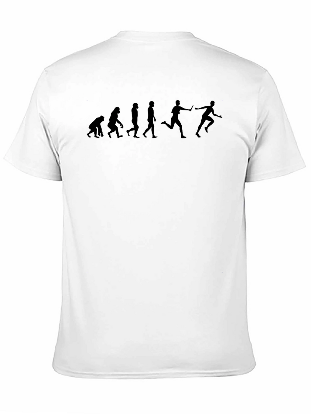 Evolution Runner Graphic Tee - Black